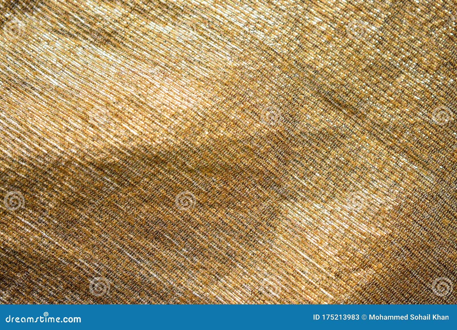 detail dork yellow color texture of fabric/cloth  background stock photograph