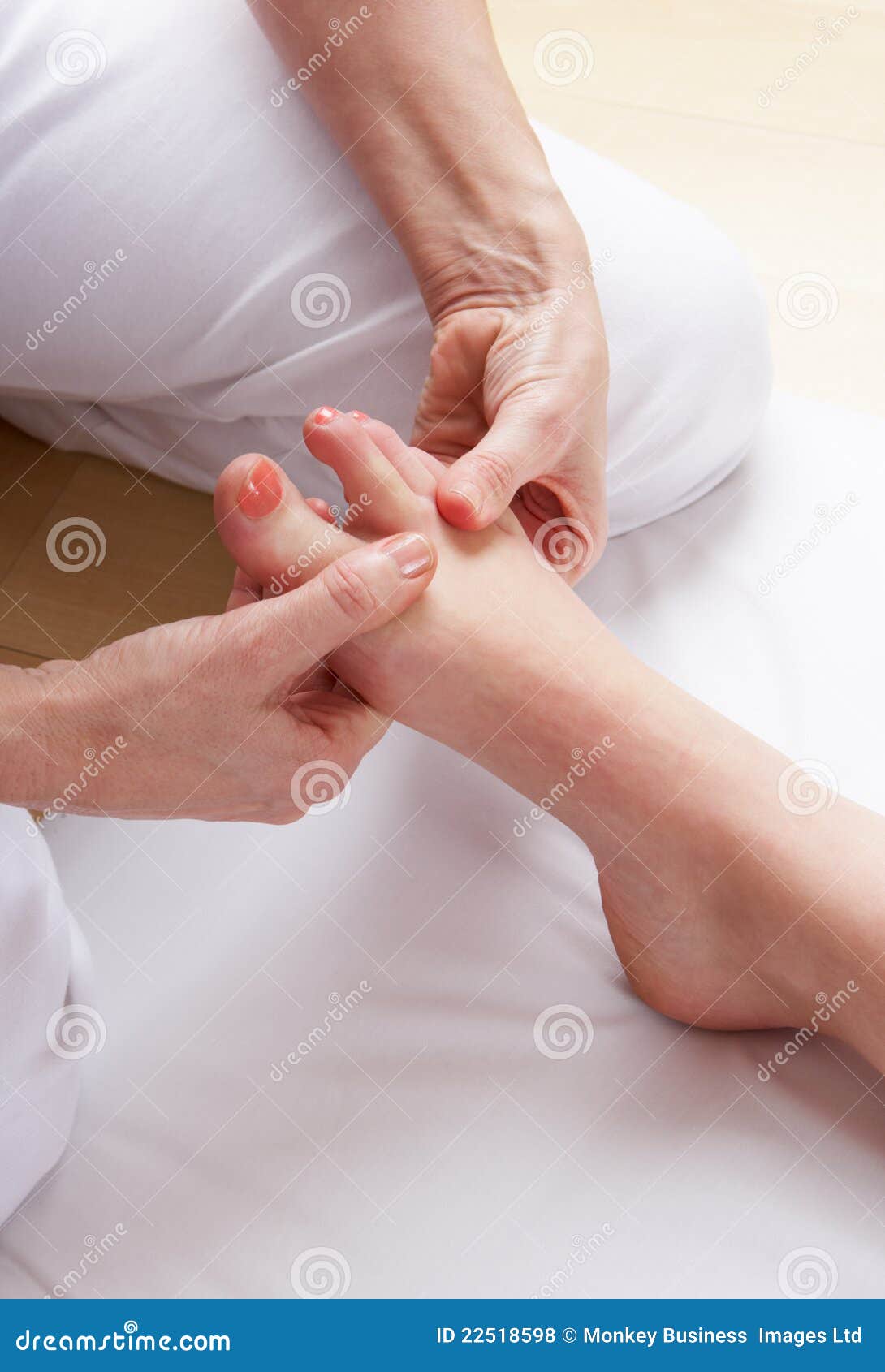 Detail Foot Reflexology Massage Stock Photo Image of points, detail