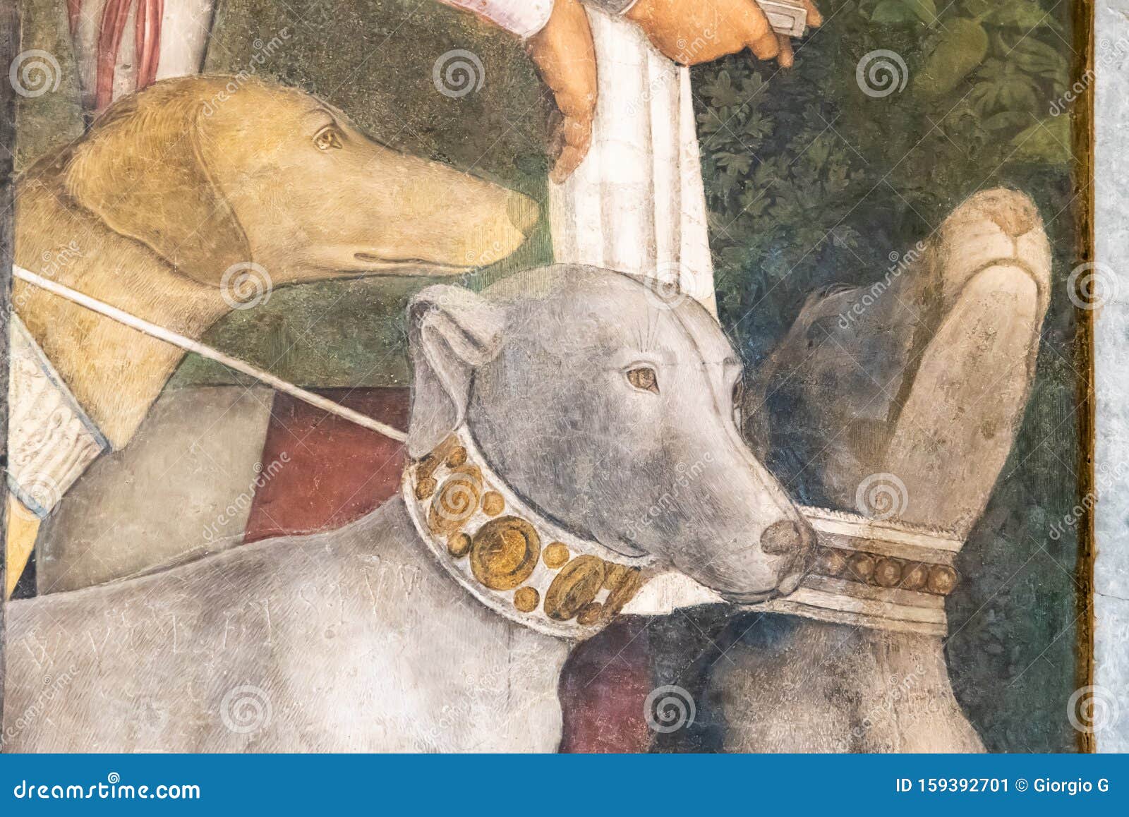 medieval dog art