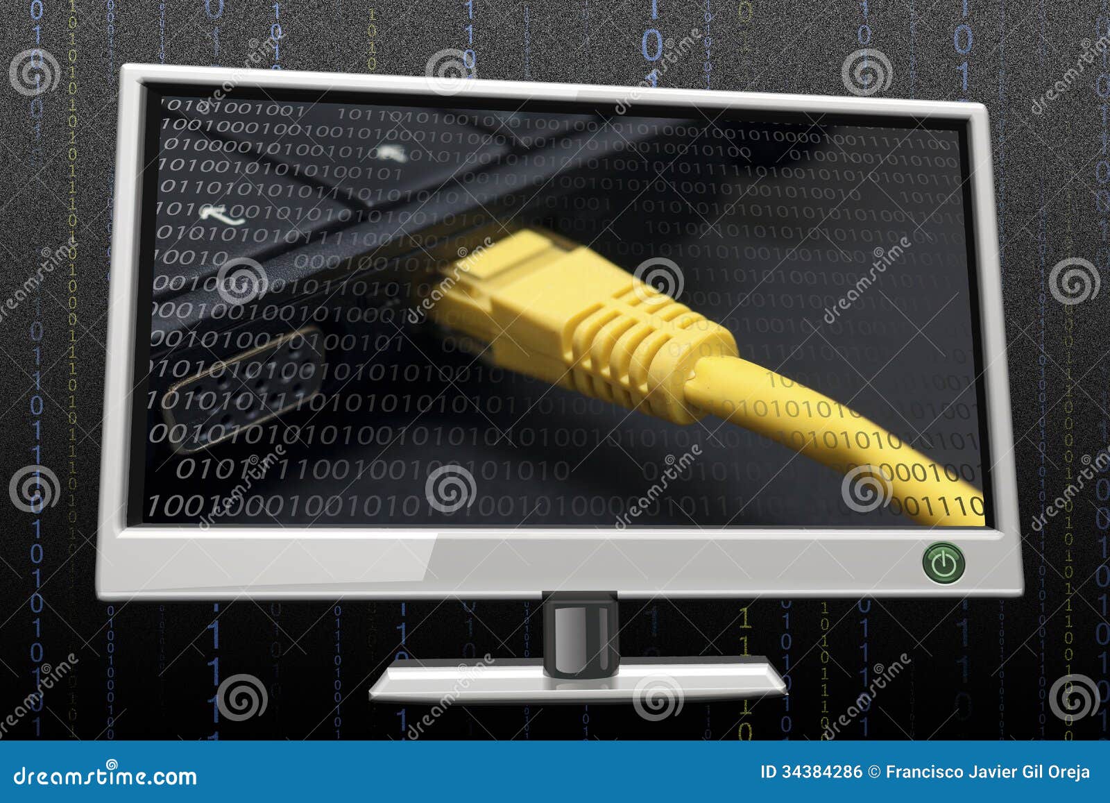 detail of net conexion