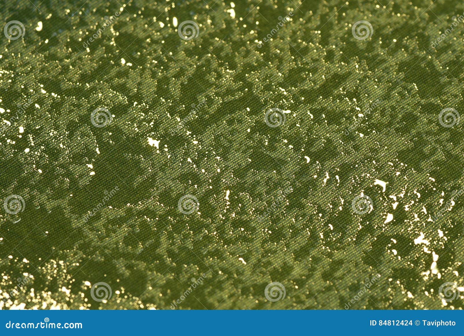 detail of old water repellent membrane