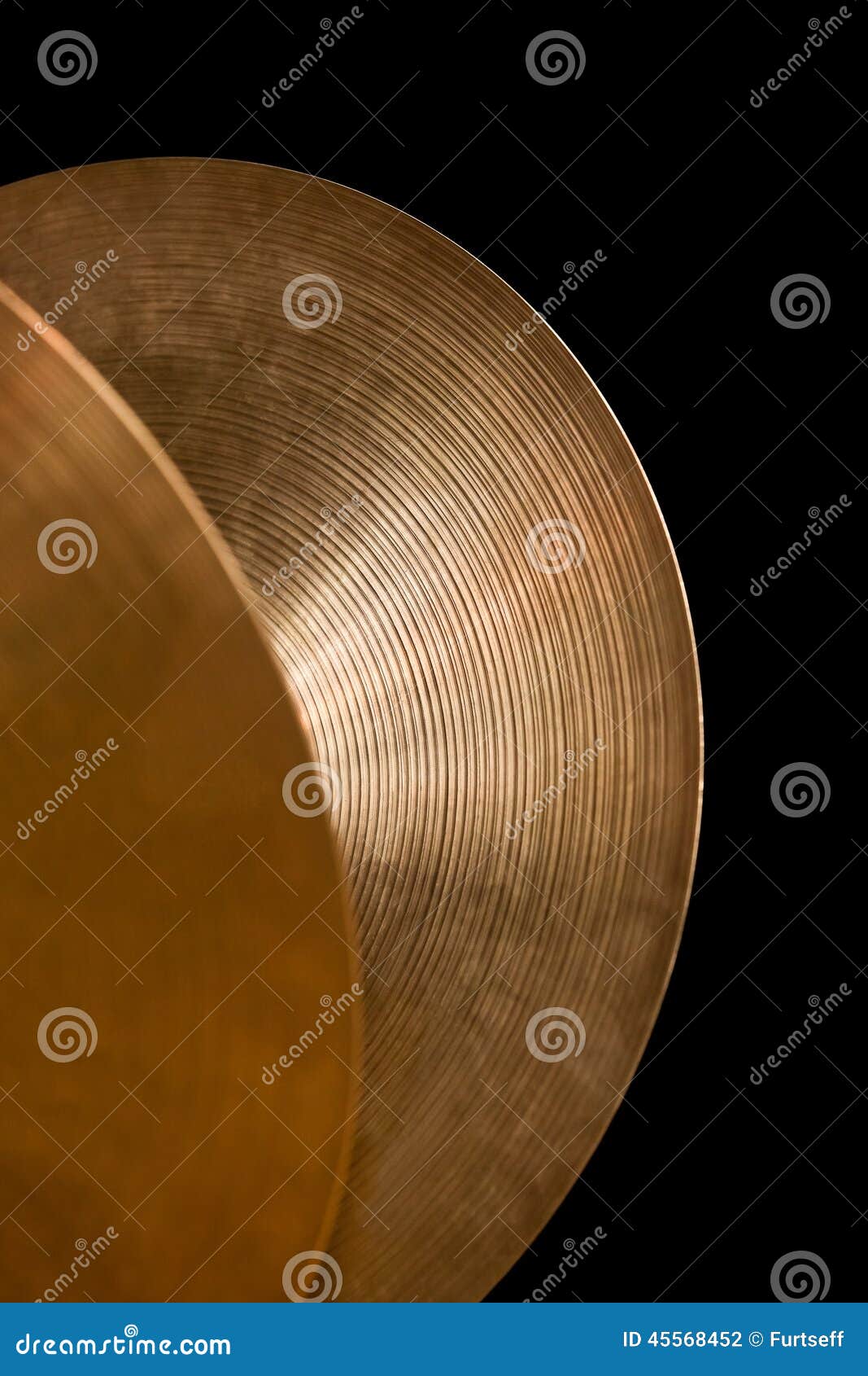 Detail of Orchestral Cymbals Stock Photo Image of metal, classical