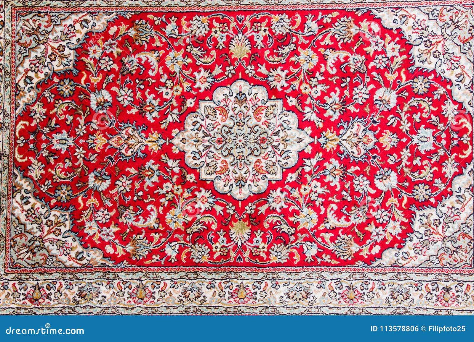 Detail of Oriental Carpet Pattern Stock Photo Image of persian