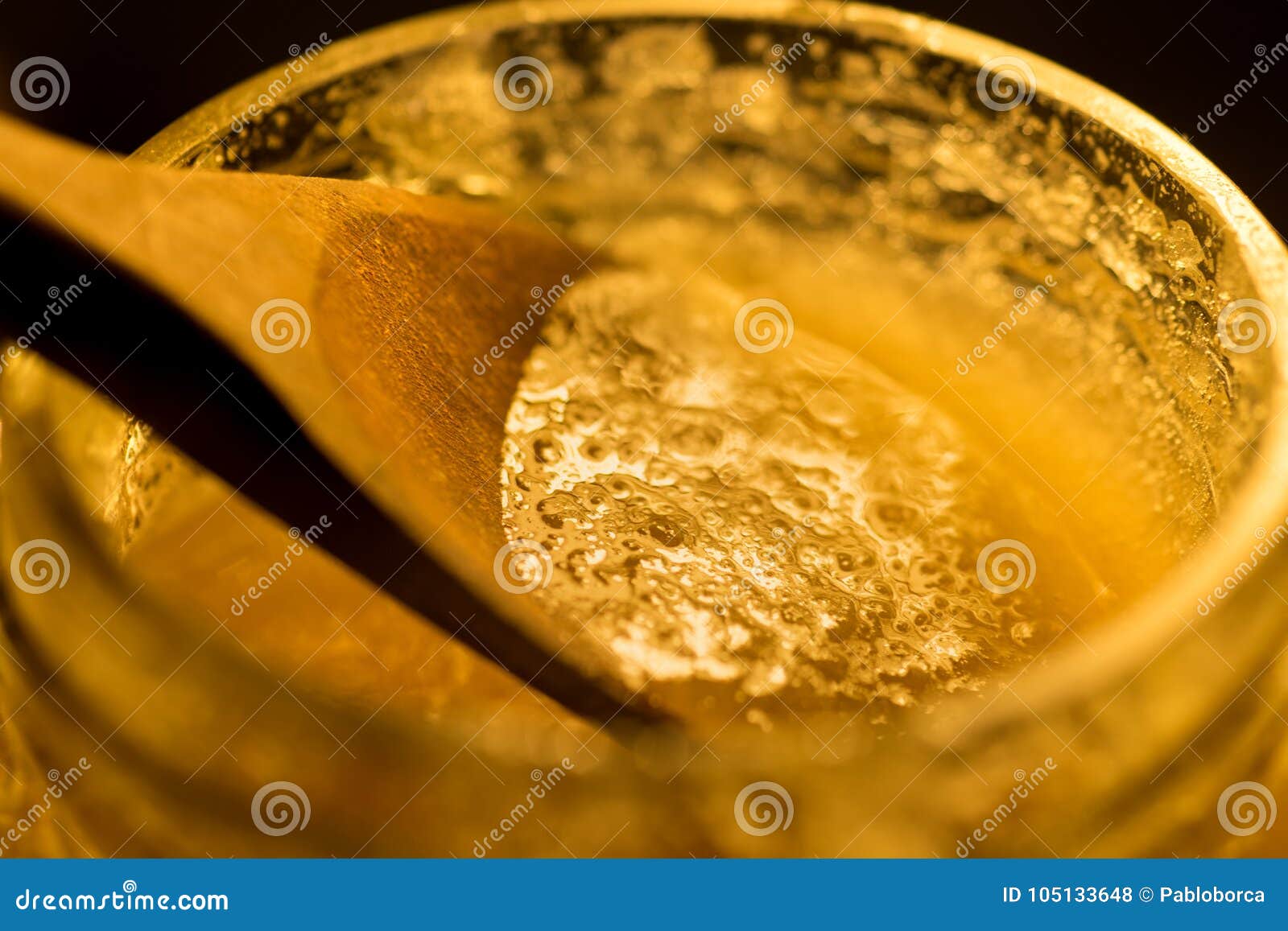 Detail of Raw Organic Royal Jelly Stock Photo Image of healthy, jelly