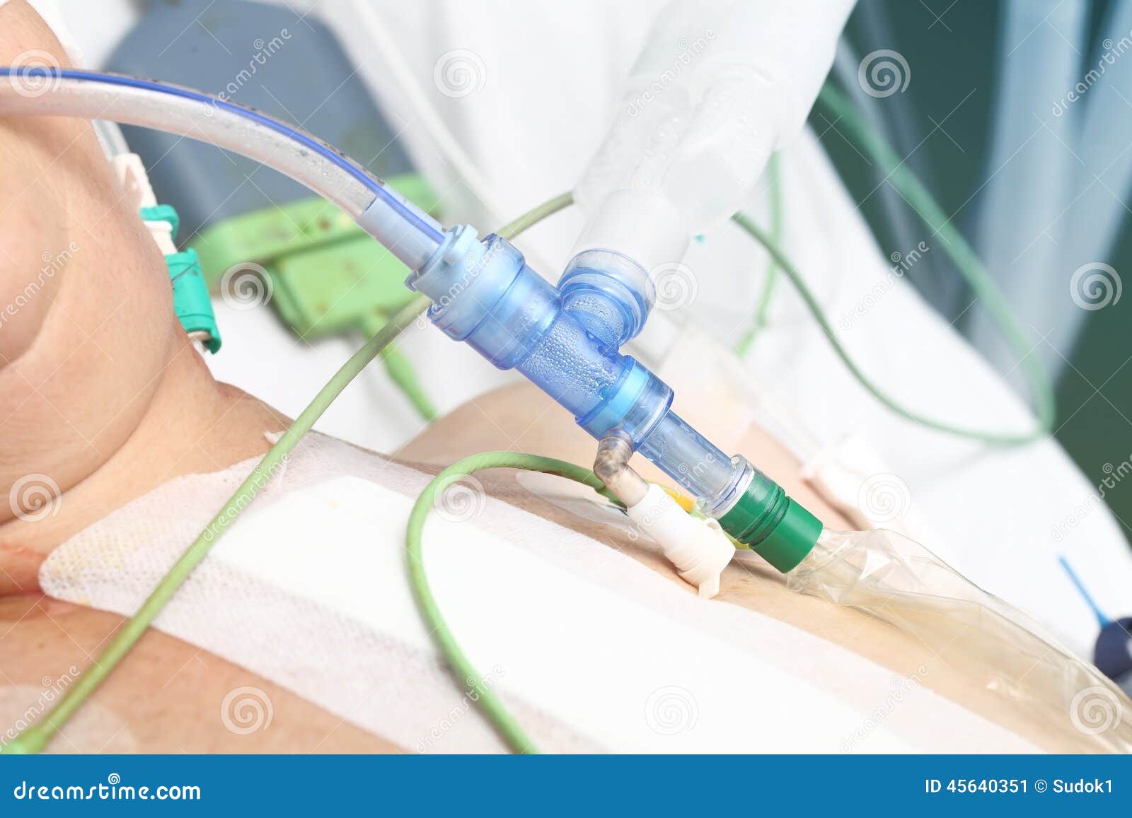 Detail of Respiratory Equipment Stock Image Image of detail, pillow