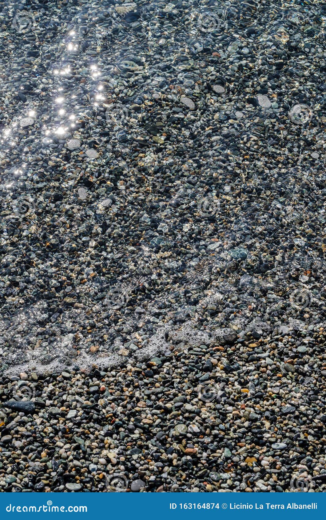 river pebbles