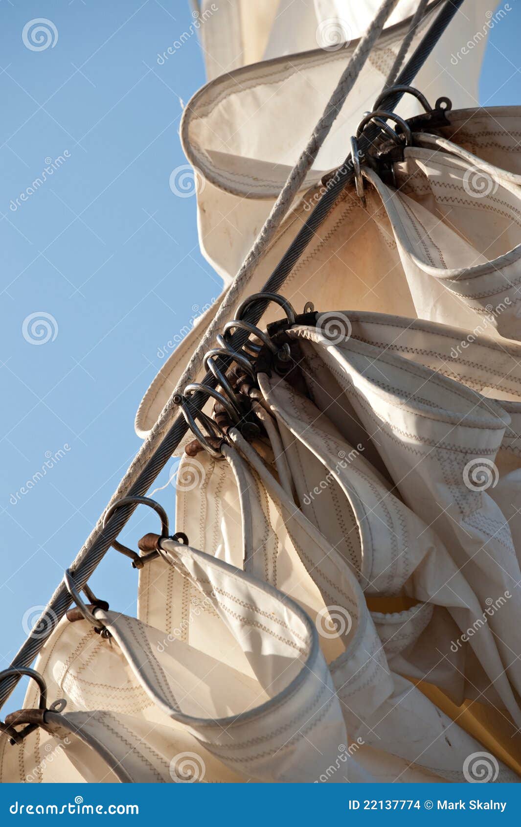 detail of a sail
