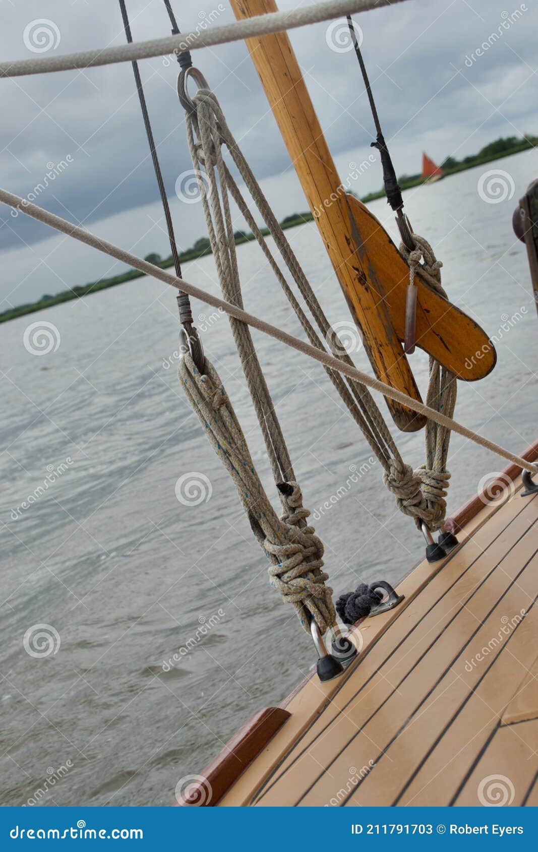 shrouds on a sailboat