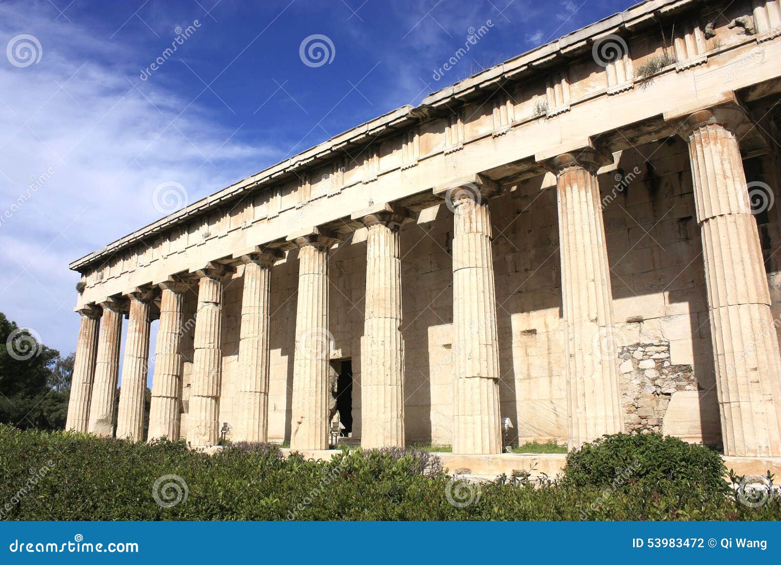 detail of temple of hephaestusÃ¯Â¼Åathens