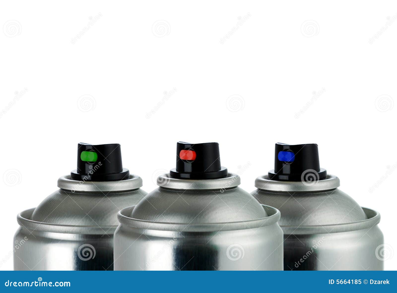 Detail of Three Aerosol Cans Stock Image Image of sprink, spray 5664185