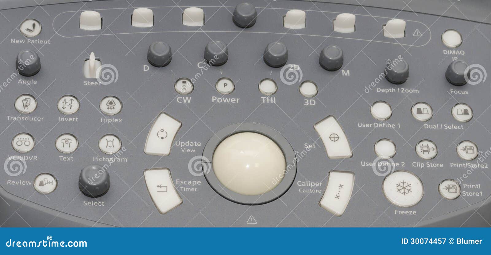 Ultrasound stock image. Image of doppler, instrument 30074457