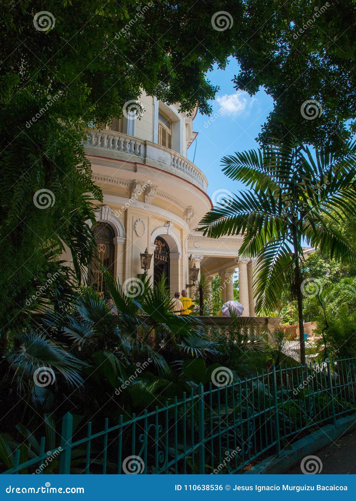 Havana Cuba Writers House And Gardens Editorial Photo Image