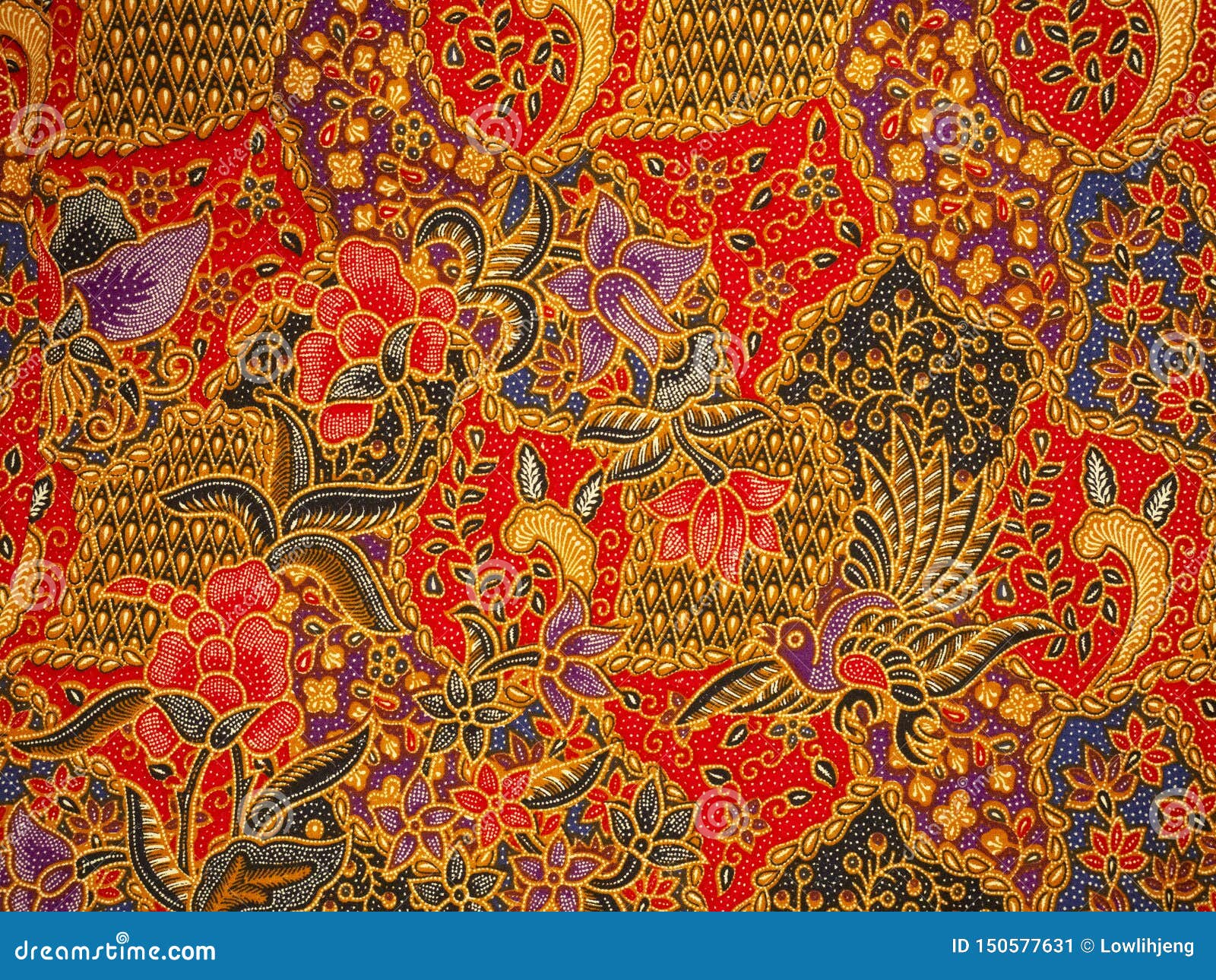 batik pattern, solo, indonesia