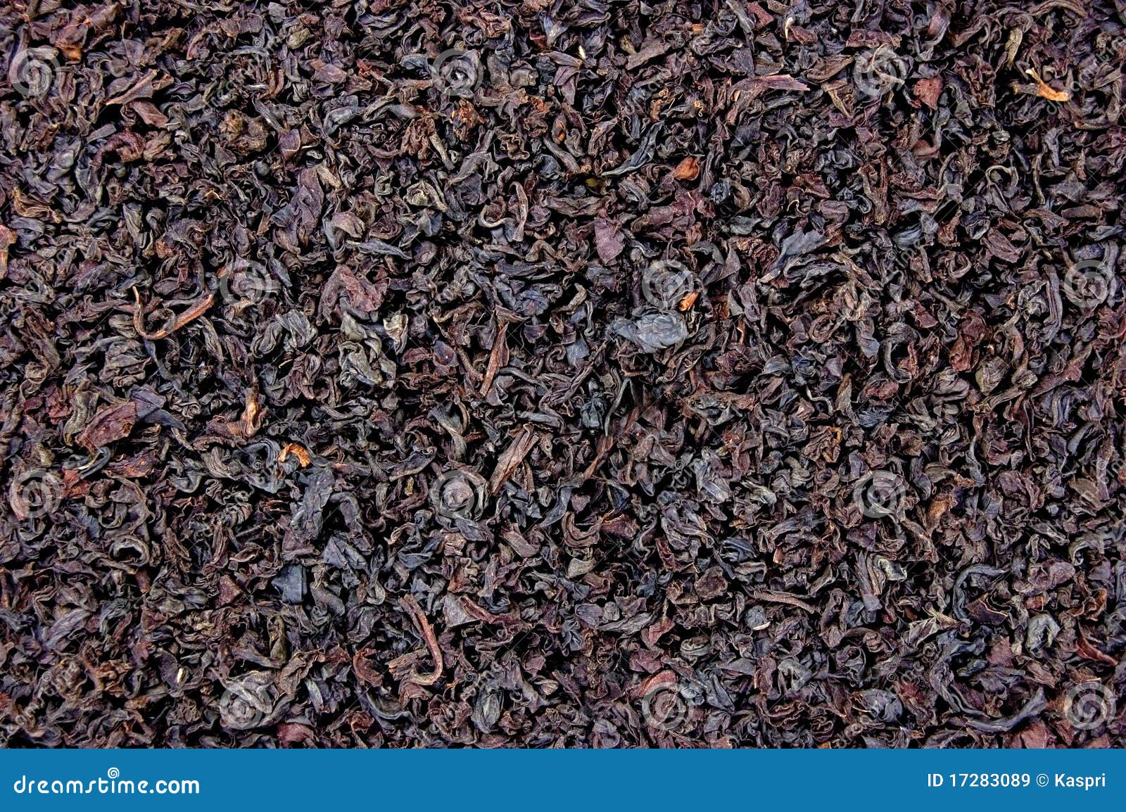 Detailed Black Tea Leaf Texture Background. Detailed Black Tea Leaf Texture Closeup Background