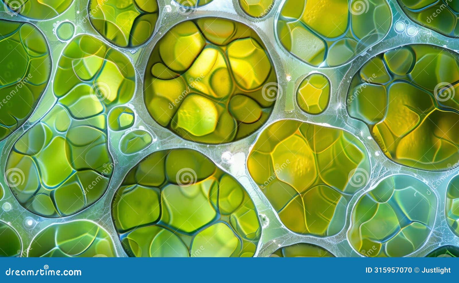 a detailed microscopic view of a plant cells central vacuole which serves as a storage space for water nutrients and