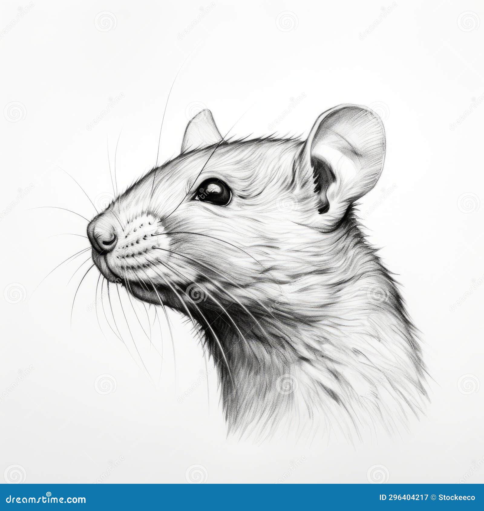 Rat portrait for New York Times - realistic rat illustration deb hoeffner  illustration