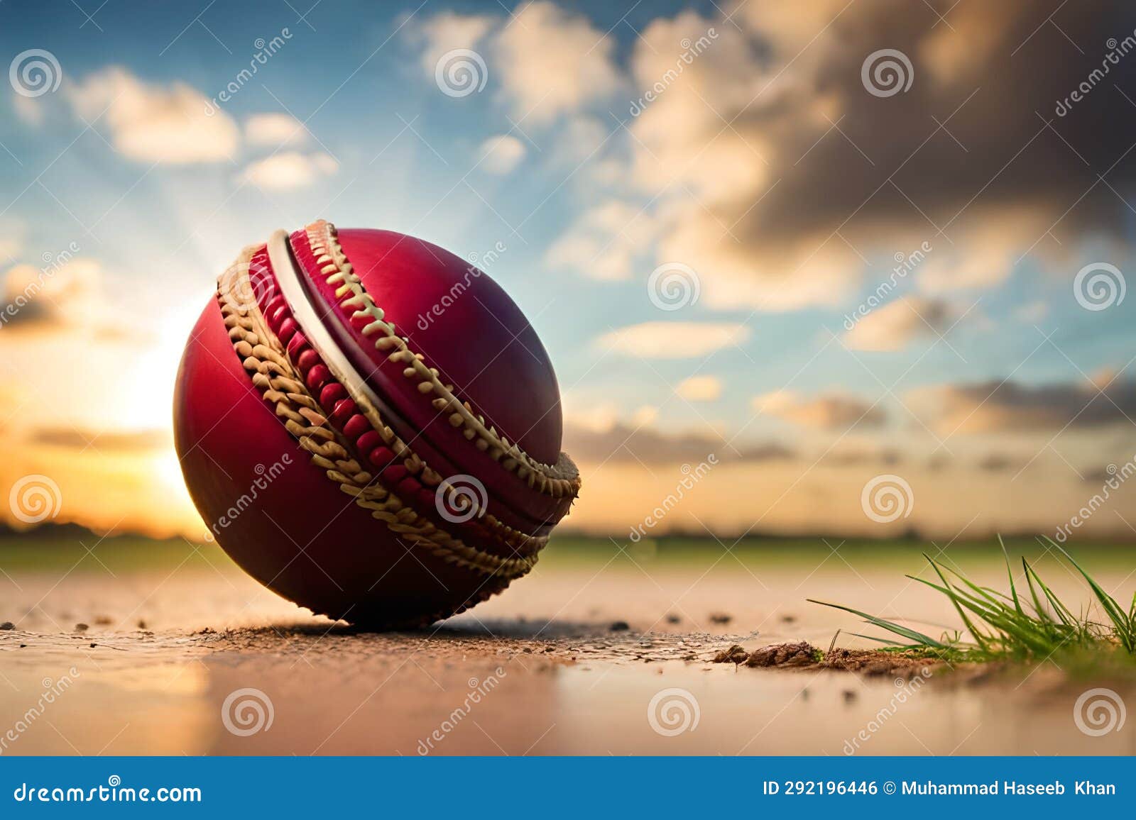 A Detailed Shot of a Cricket Ball Hitting the Stumps and Dislodging the