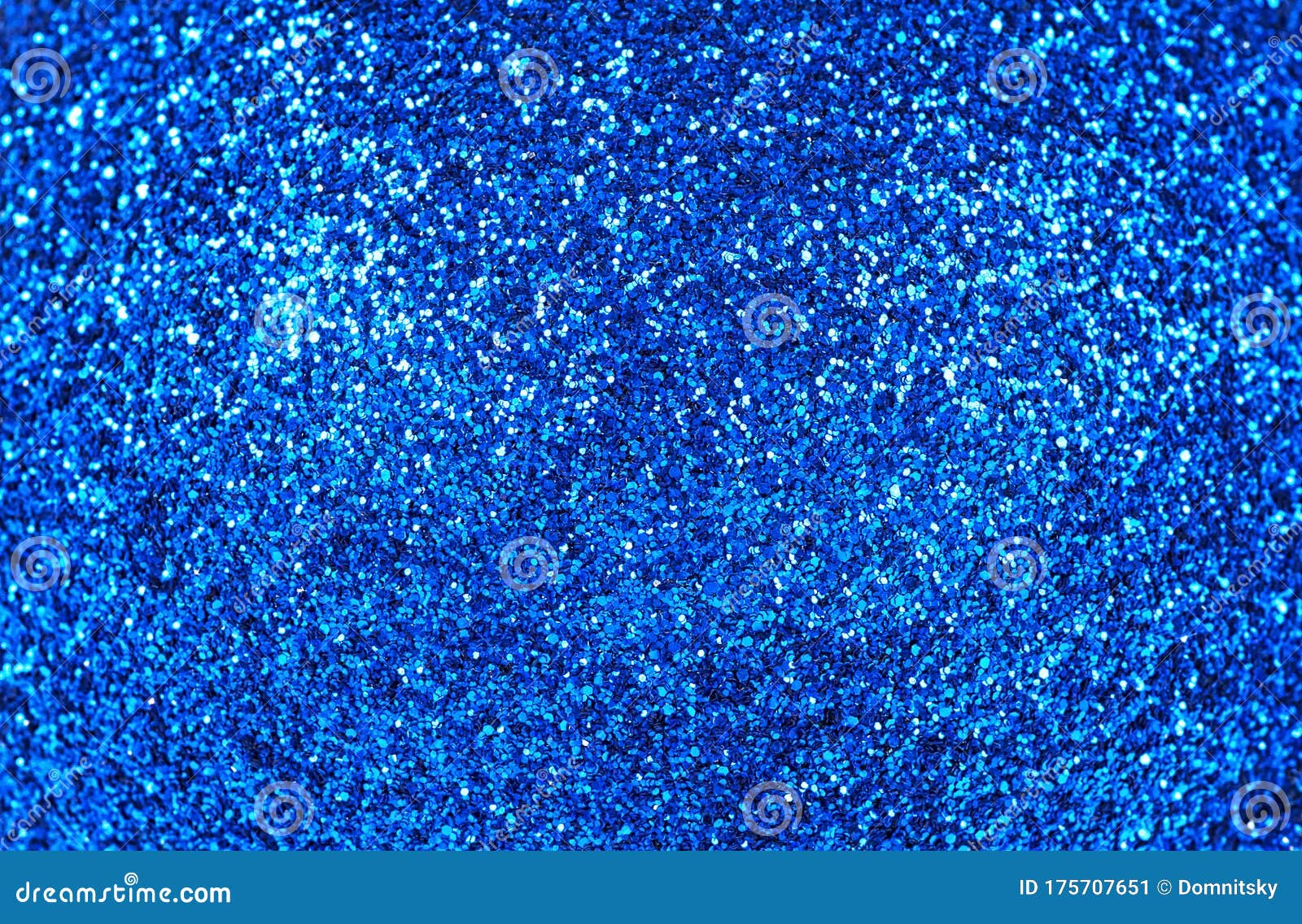 Detailed Texture of Glittering Blue Dust Surface Stock Image Image of