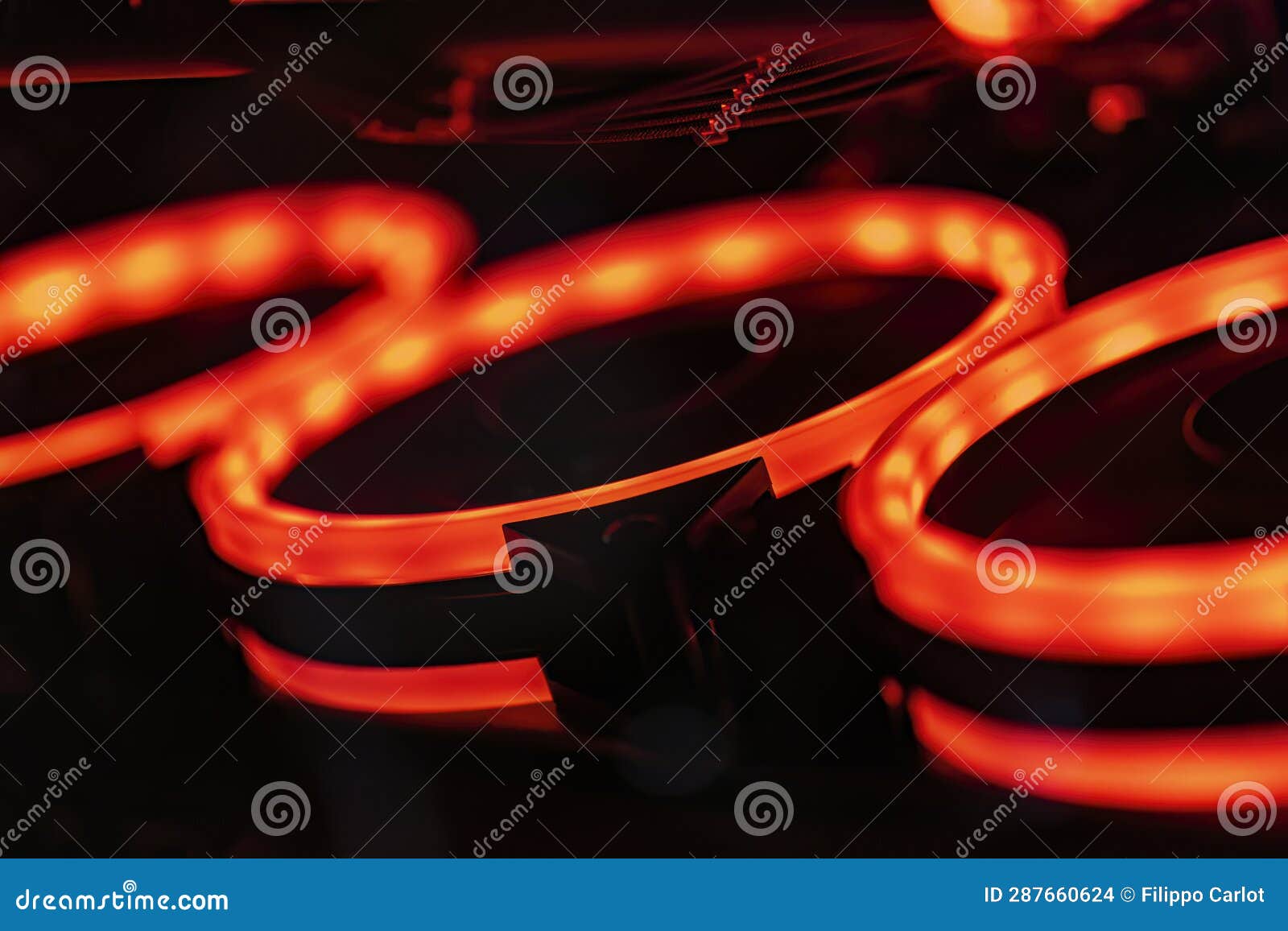 HighEnd Gaming PC Components Editorial Stock Image Image of