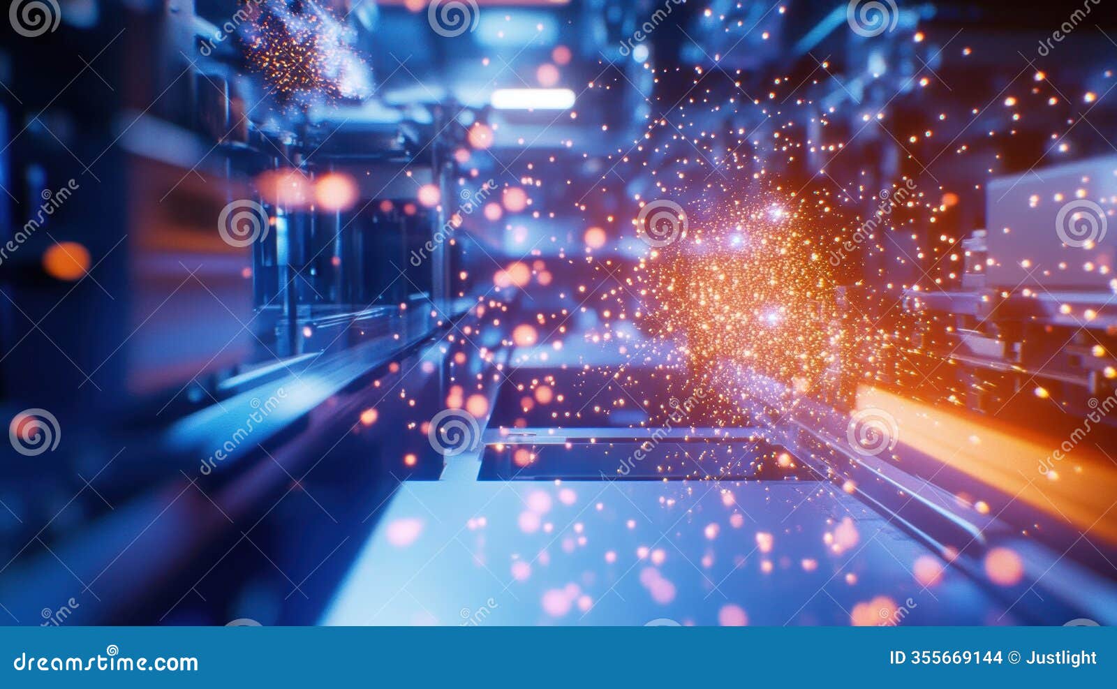 a detailed view of a virtual reality setup where the interface simulates a cloudbased manufacturing environment allowing