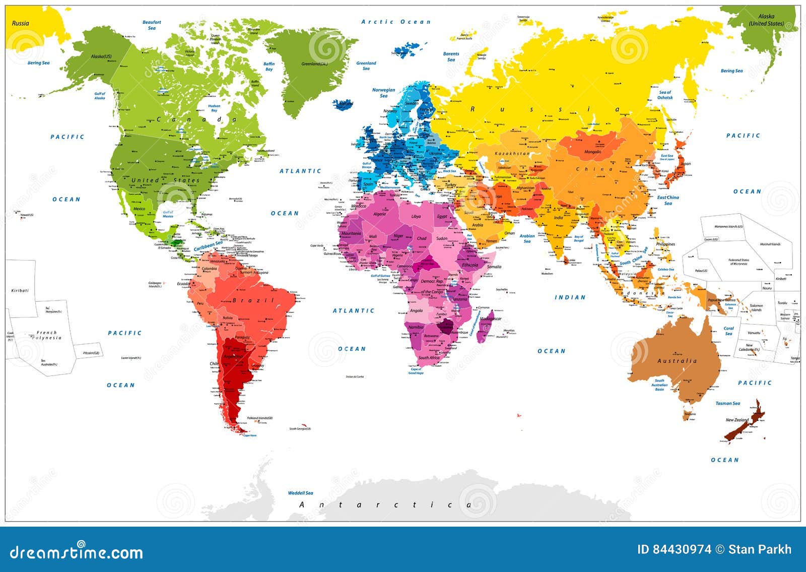 Detailed World Map With Pinned Enlarged Map Of Andorra And Neighboring