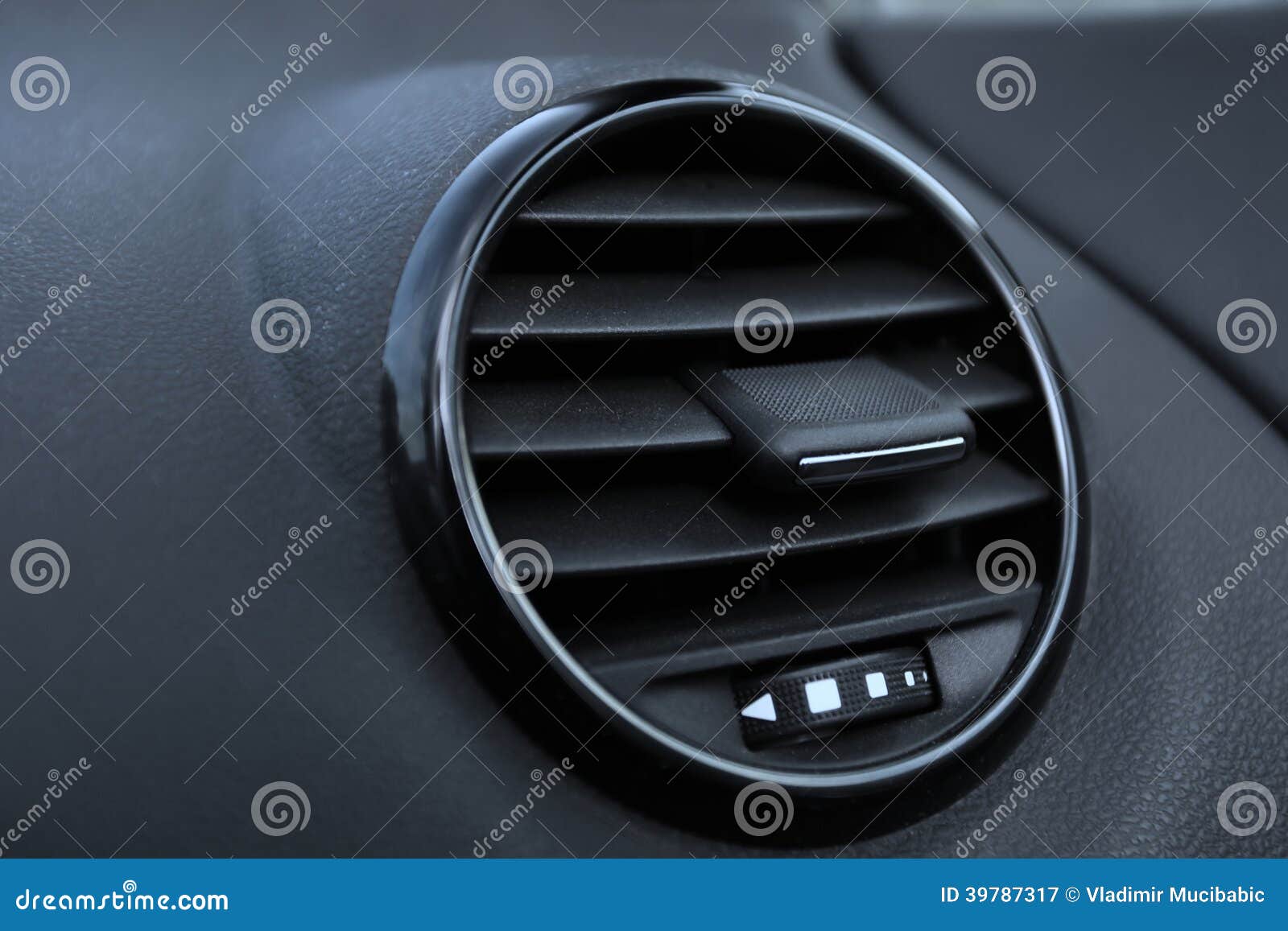 Details of Air Conditioning in Modern Car Stock Image Image of panel