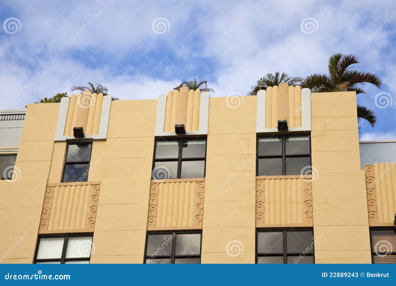 Details of Art Deco Architecture Stock Image Image of paint, historic
