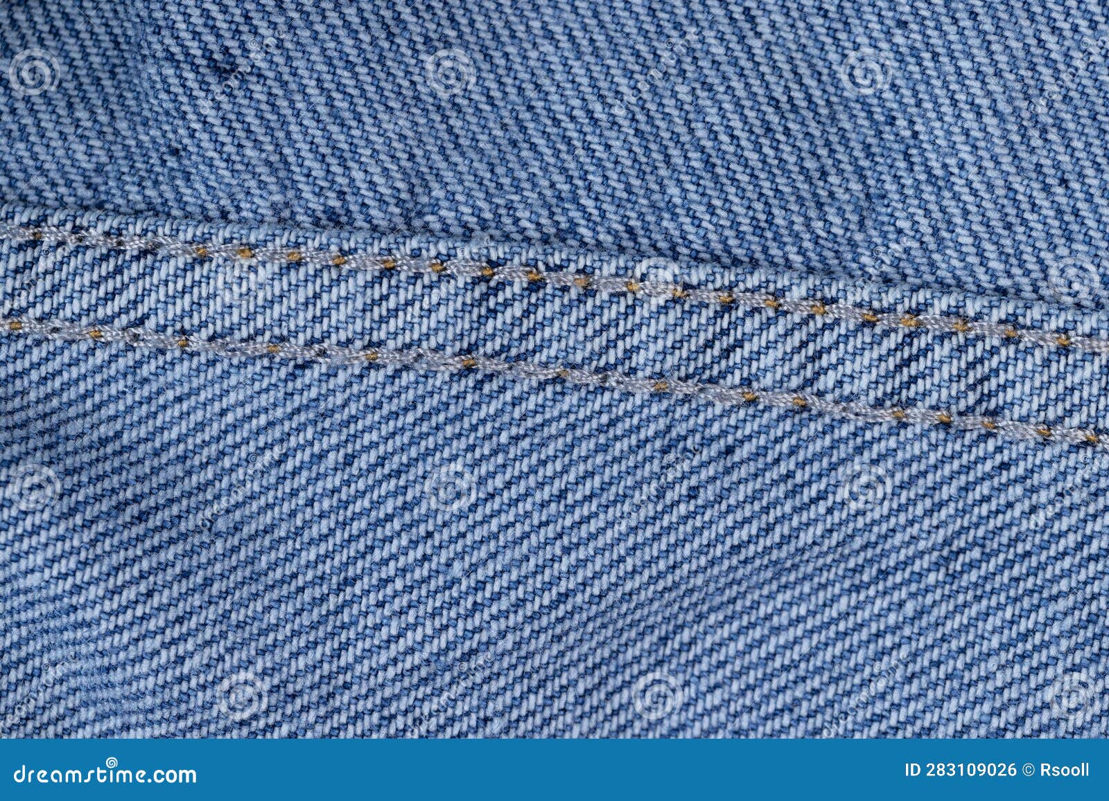 Details of a Blue Denim Fabric Made of Natural Cotton Stock Photo ...