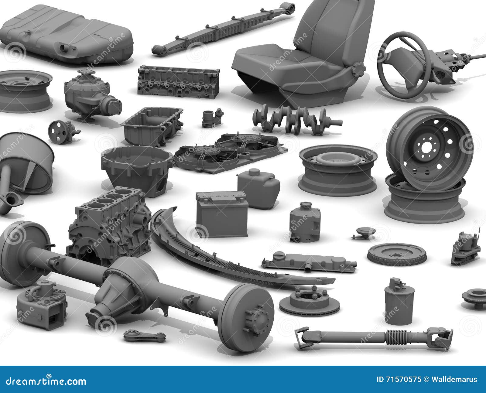 Details of the car stock illustration. Illustration of combustion