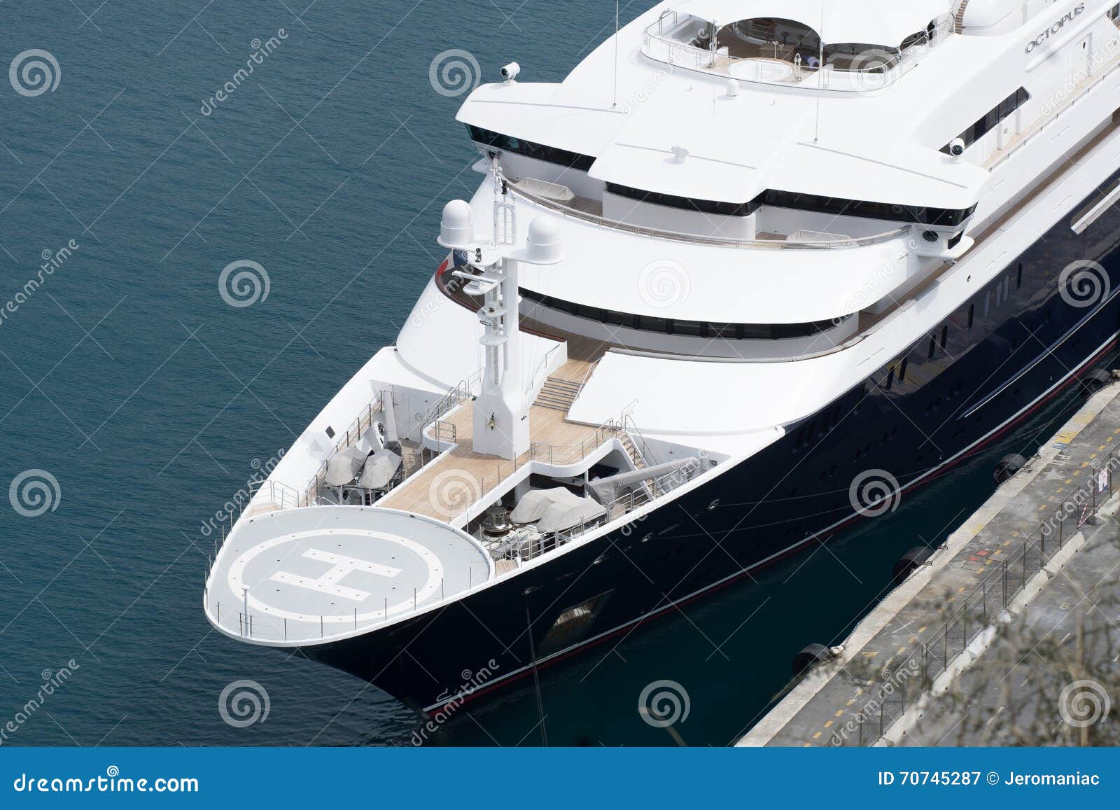 Details Der Yacht Genannt Octopus Paul Allen