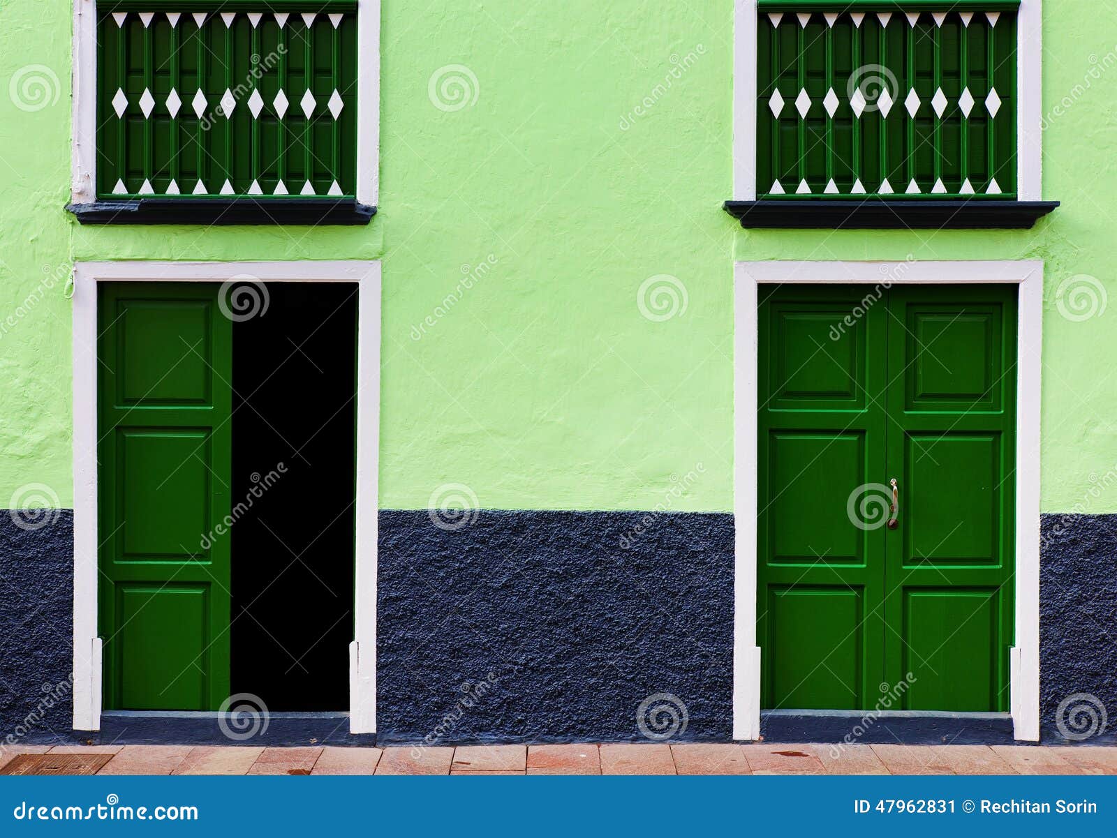 Detalle arquitectónico en San Sebastian de la Gomera, islas Canarias, España