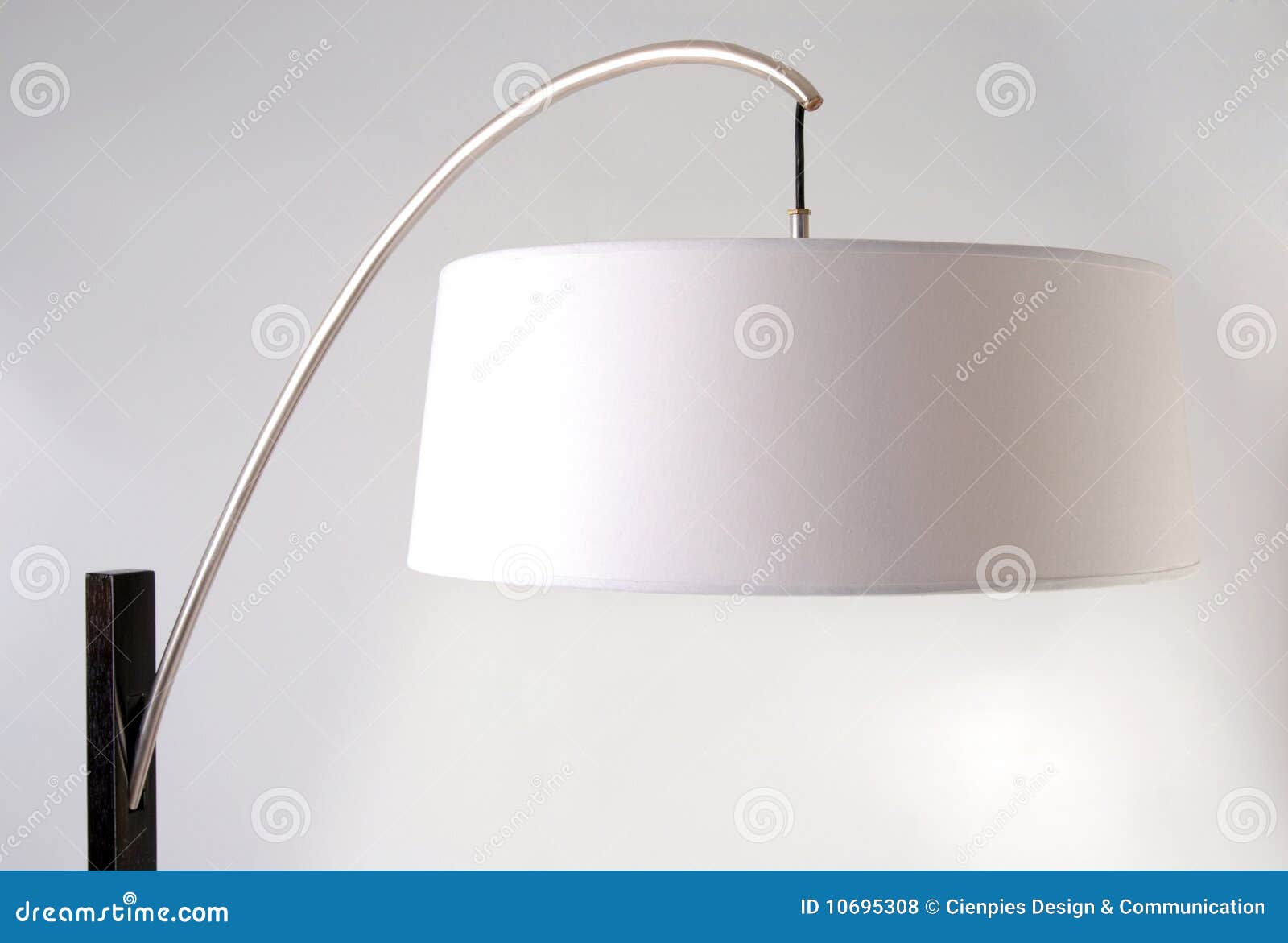 Foto de Detalle Lámpara De SueloPantalla De La Blanca CxBorde