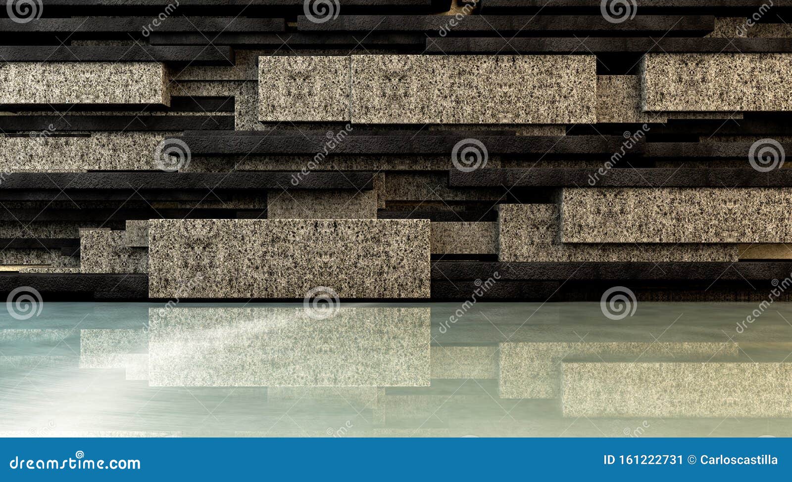 abstract concrete background of modern architecture