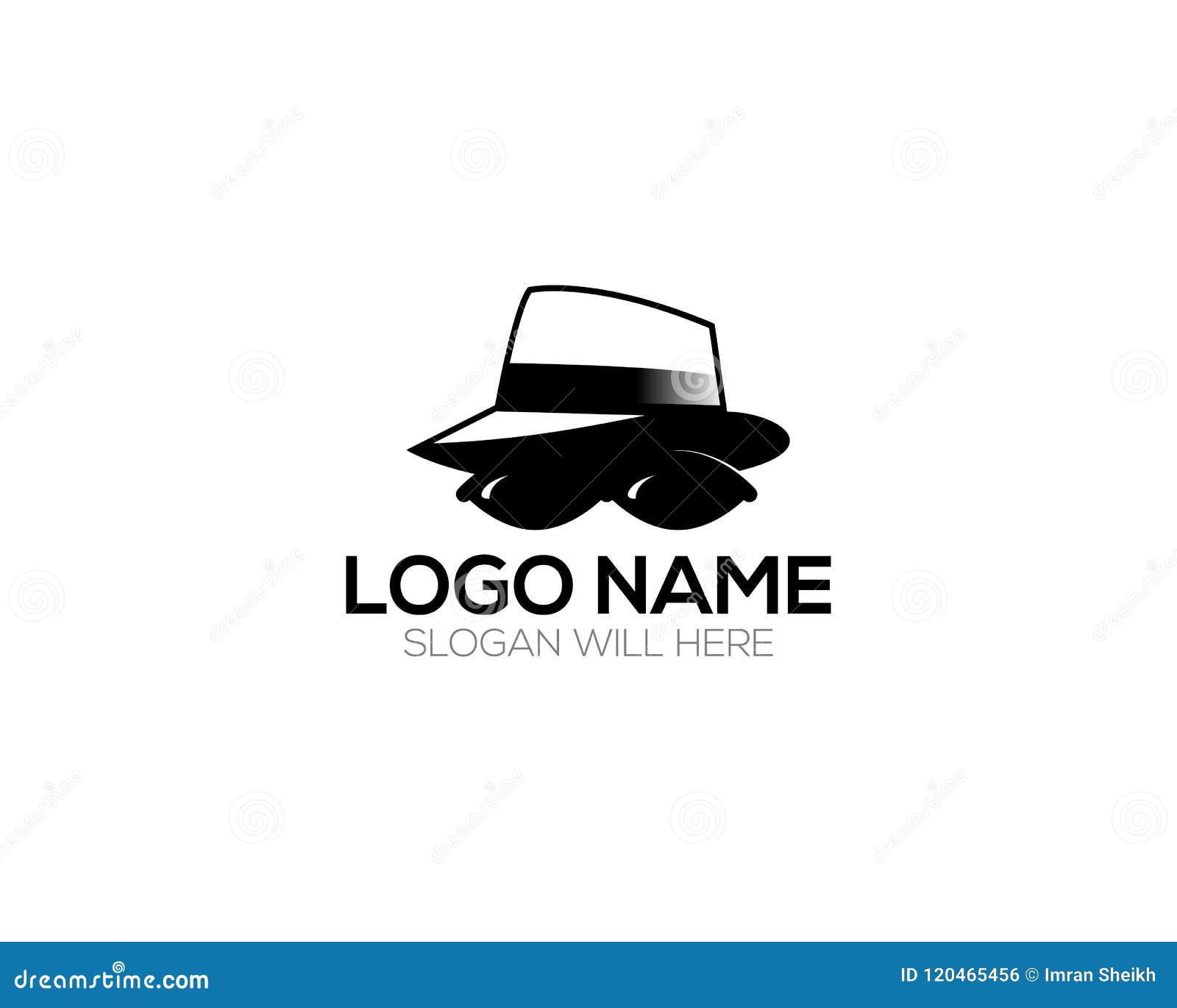 Detective Logo Template Online Store Vectors Illustration Stock Vector ...