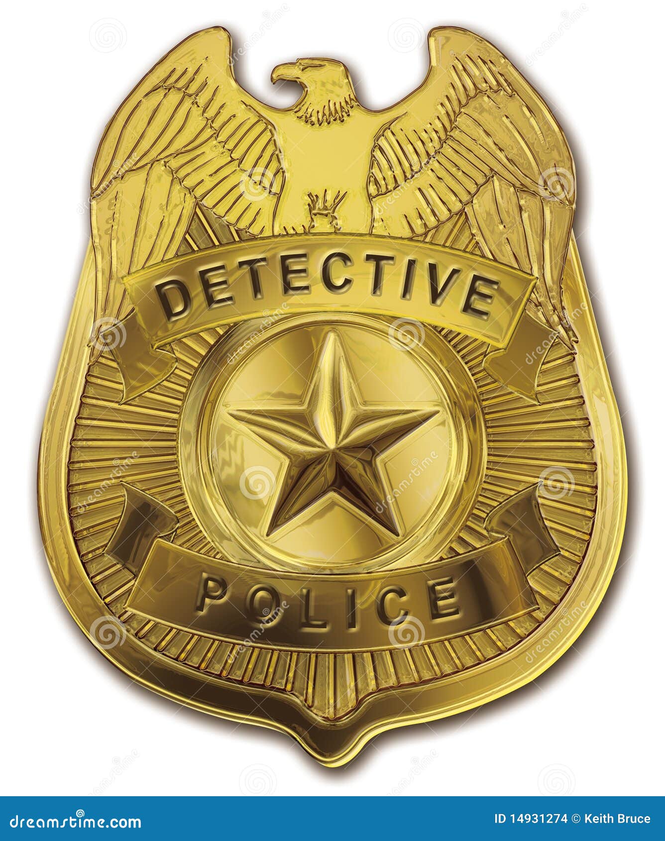 detective police badge