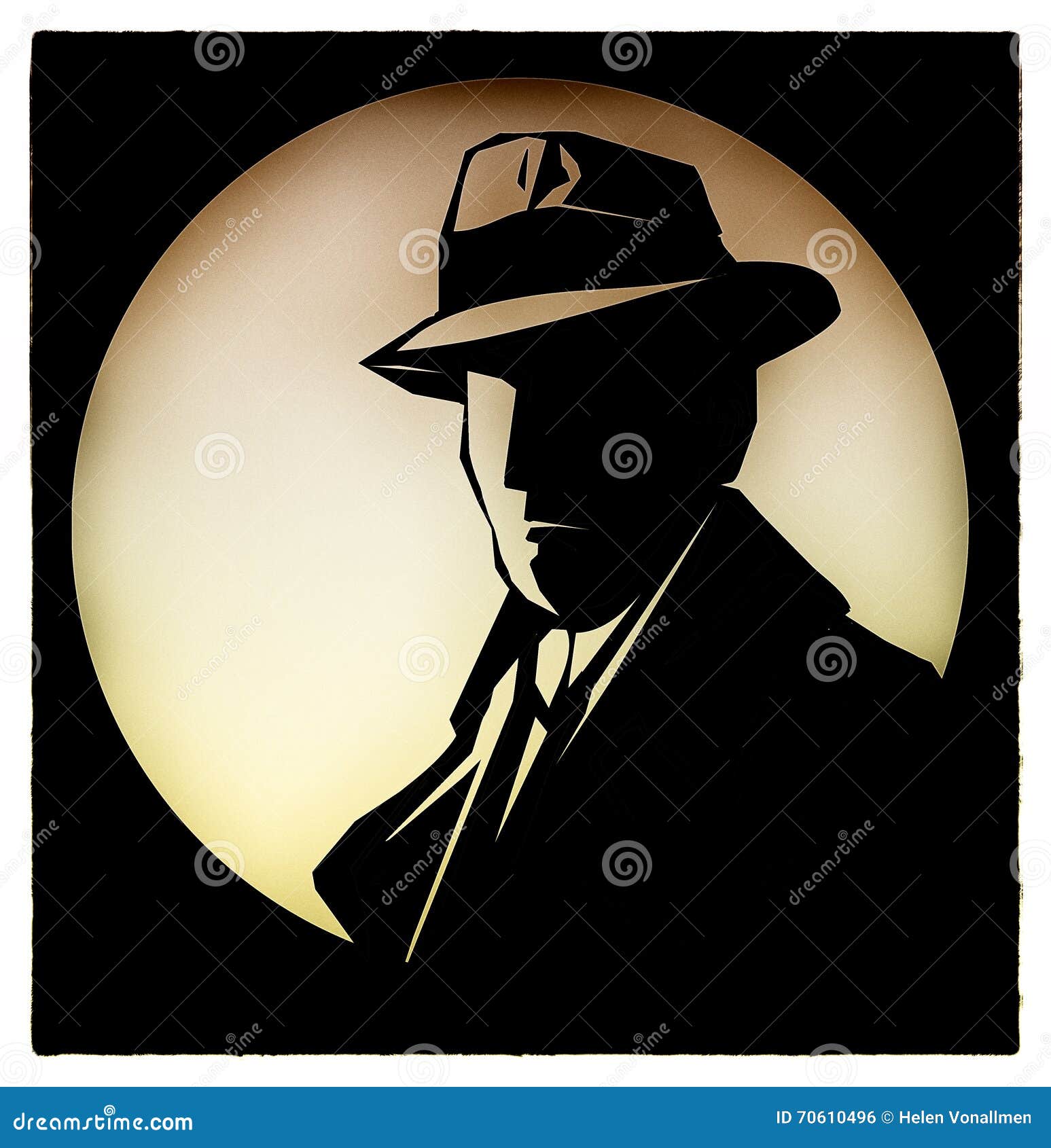 Detektiv Sherlock Holmes Cartoon Stock Abbildung Illustration Von Spion Manner
