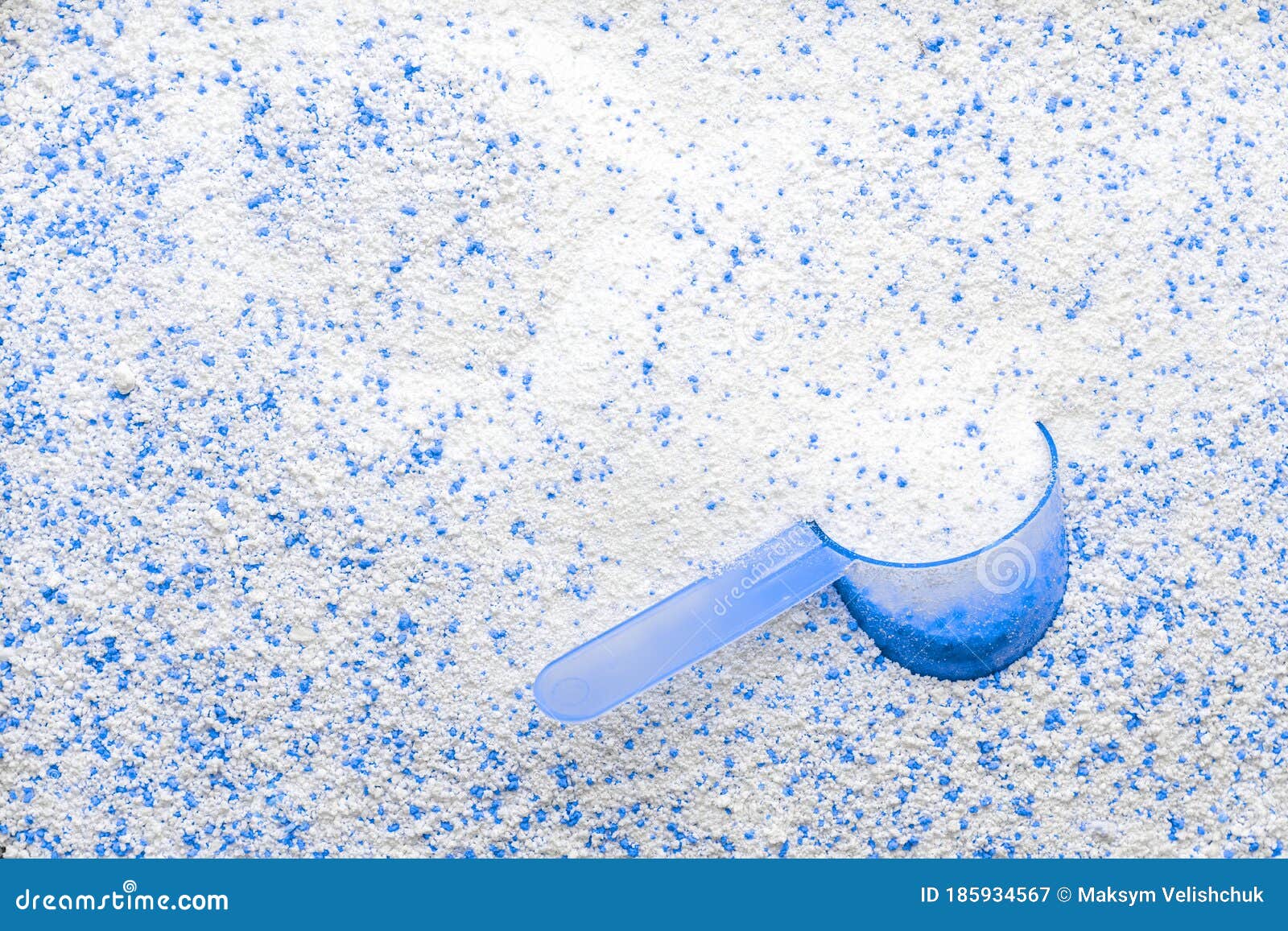 Detergent Powder. White Wash Soap Texture with Cup for Laundry Background.  Liquid Soap in Scoop for Machine Stock Image - Image of laundromat, powder:  185934567