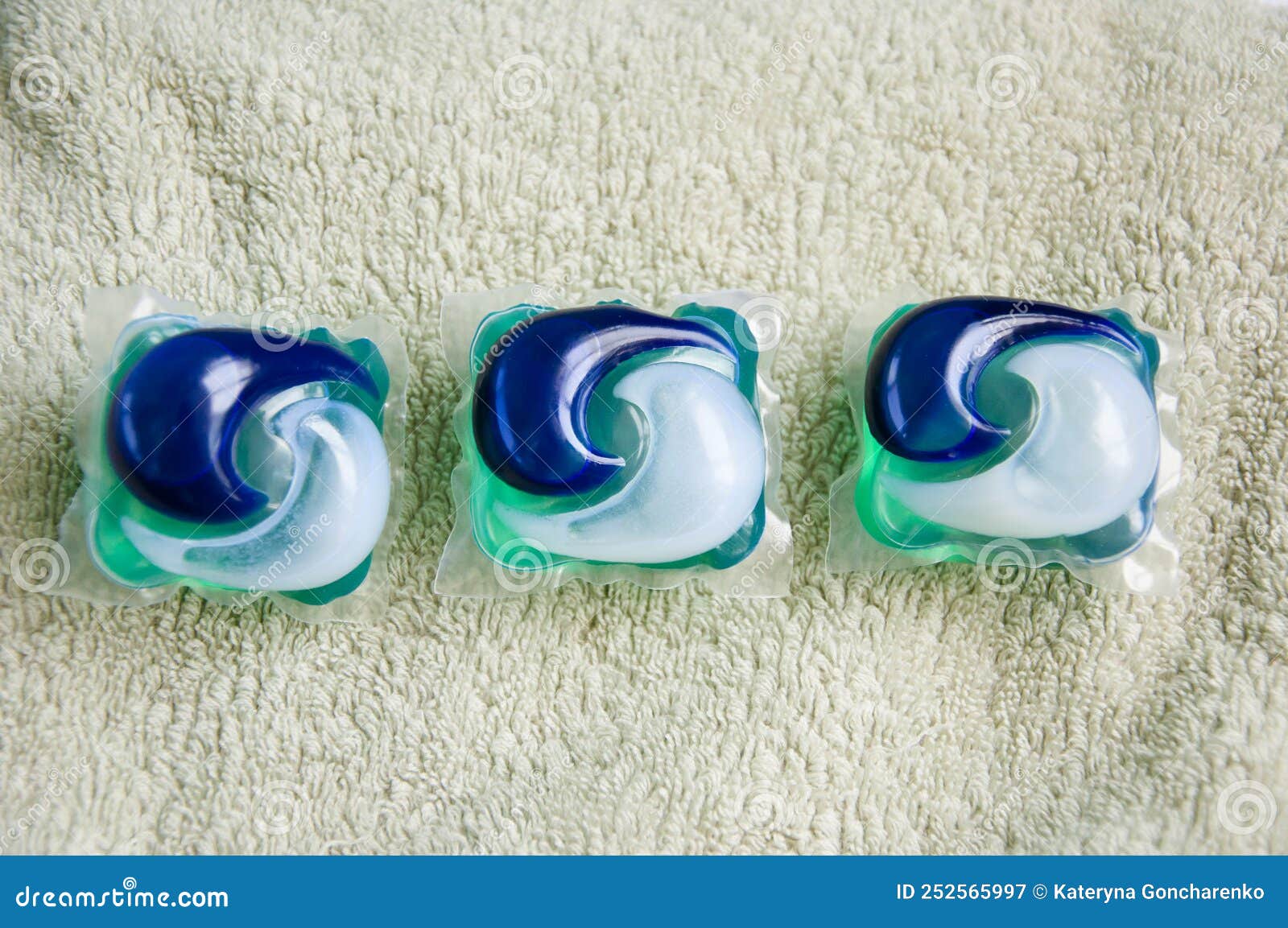 Detergent Softener Pods. Softener for Washing. Laundry Softener on