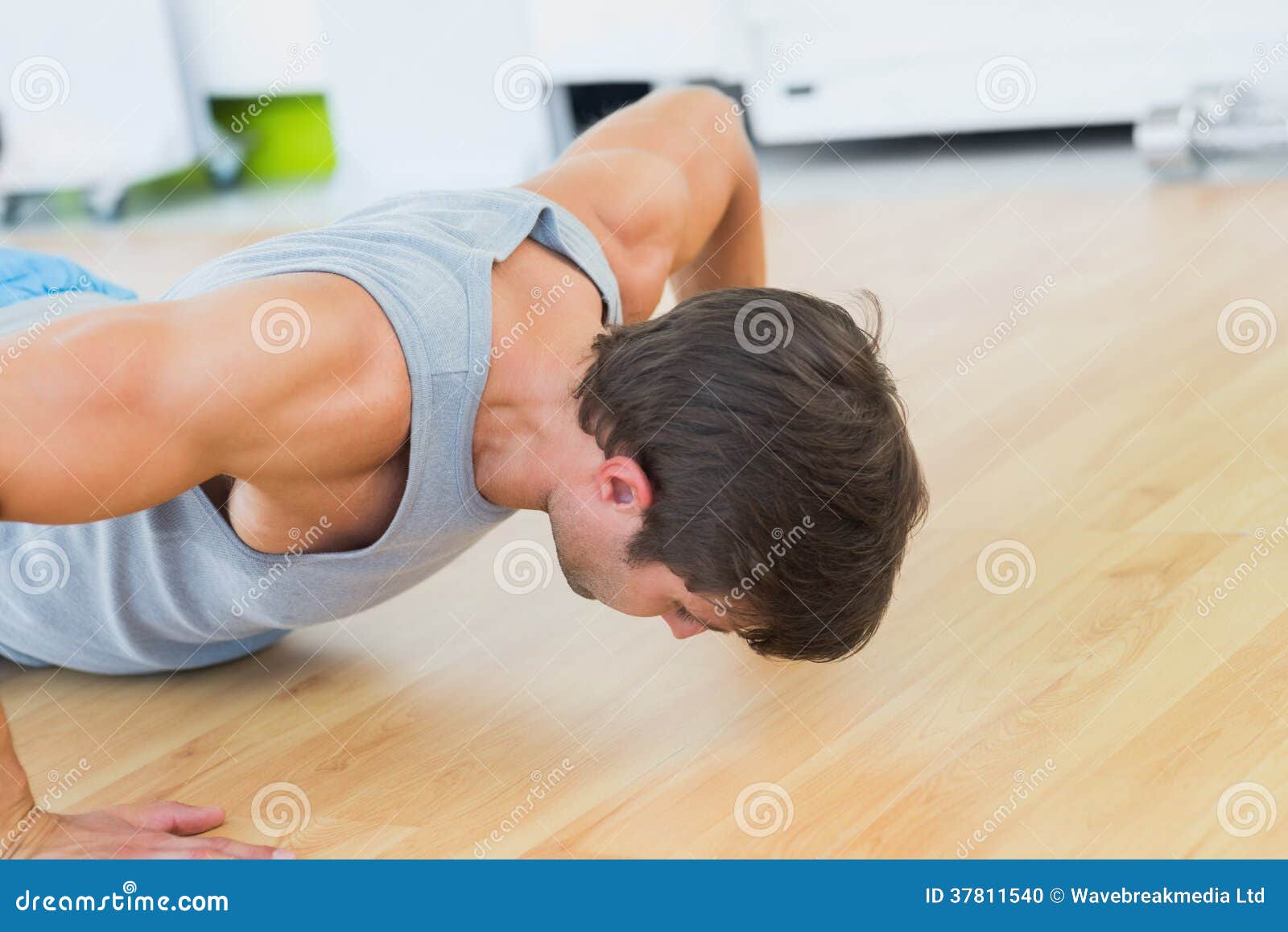 103 Side View Man Doing Push Ups Gym Stock Photos - Free & Royalty-Free  Stock Photos from Dreamstime