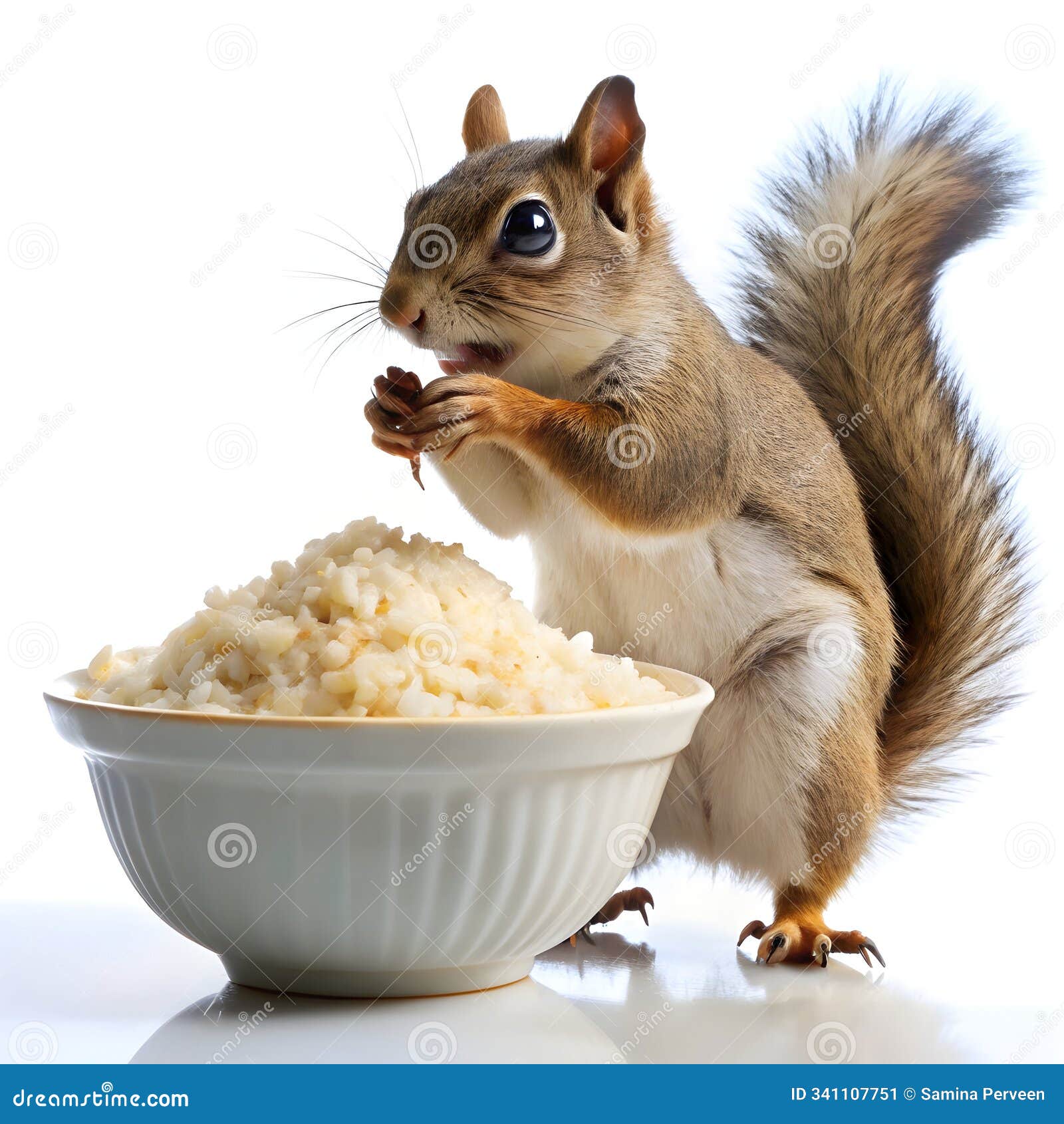 a determined squirrel stealthily stealing a giant burger as