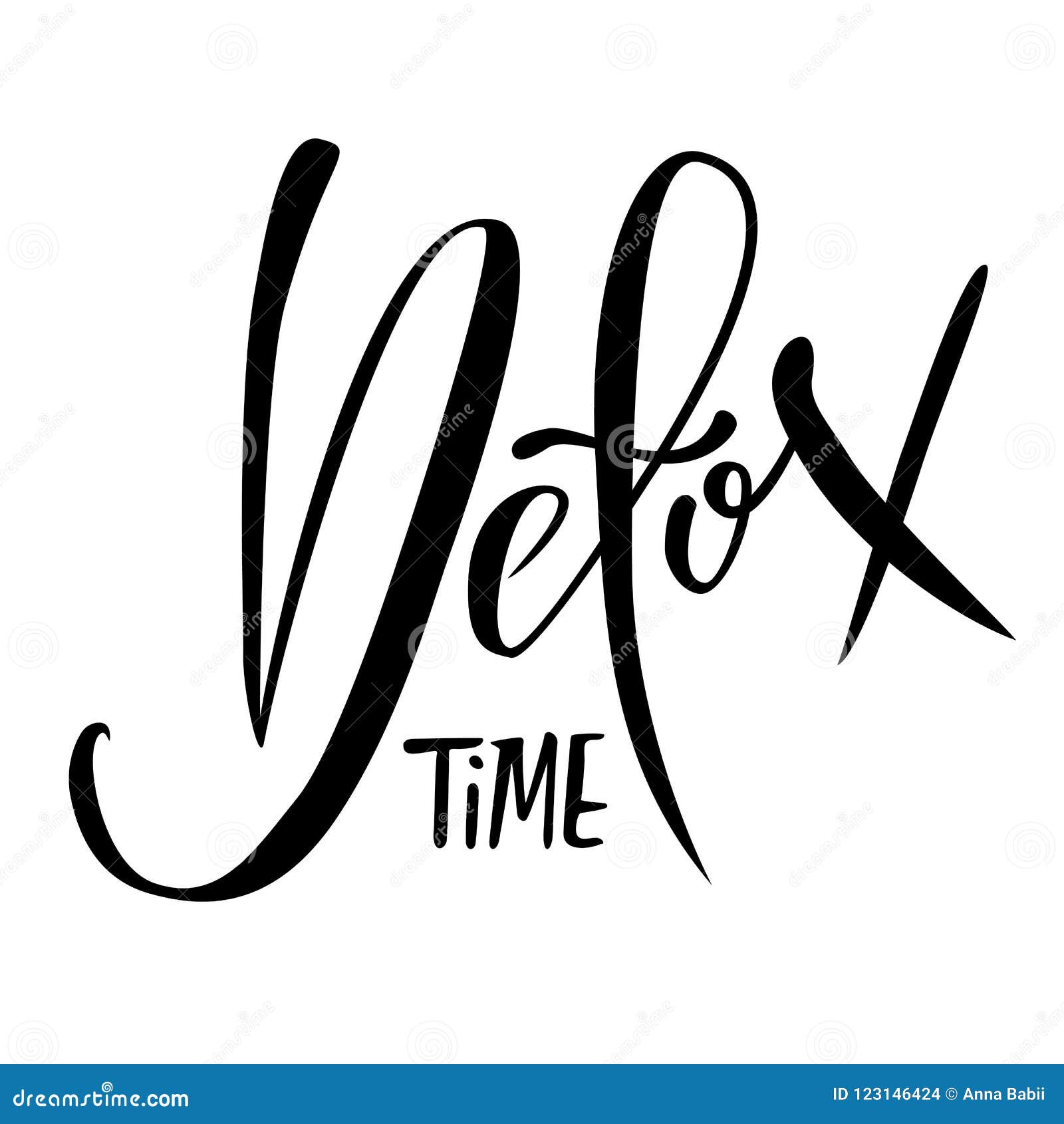 detox time. modern digita lettering. typography banner.  .