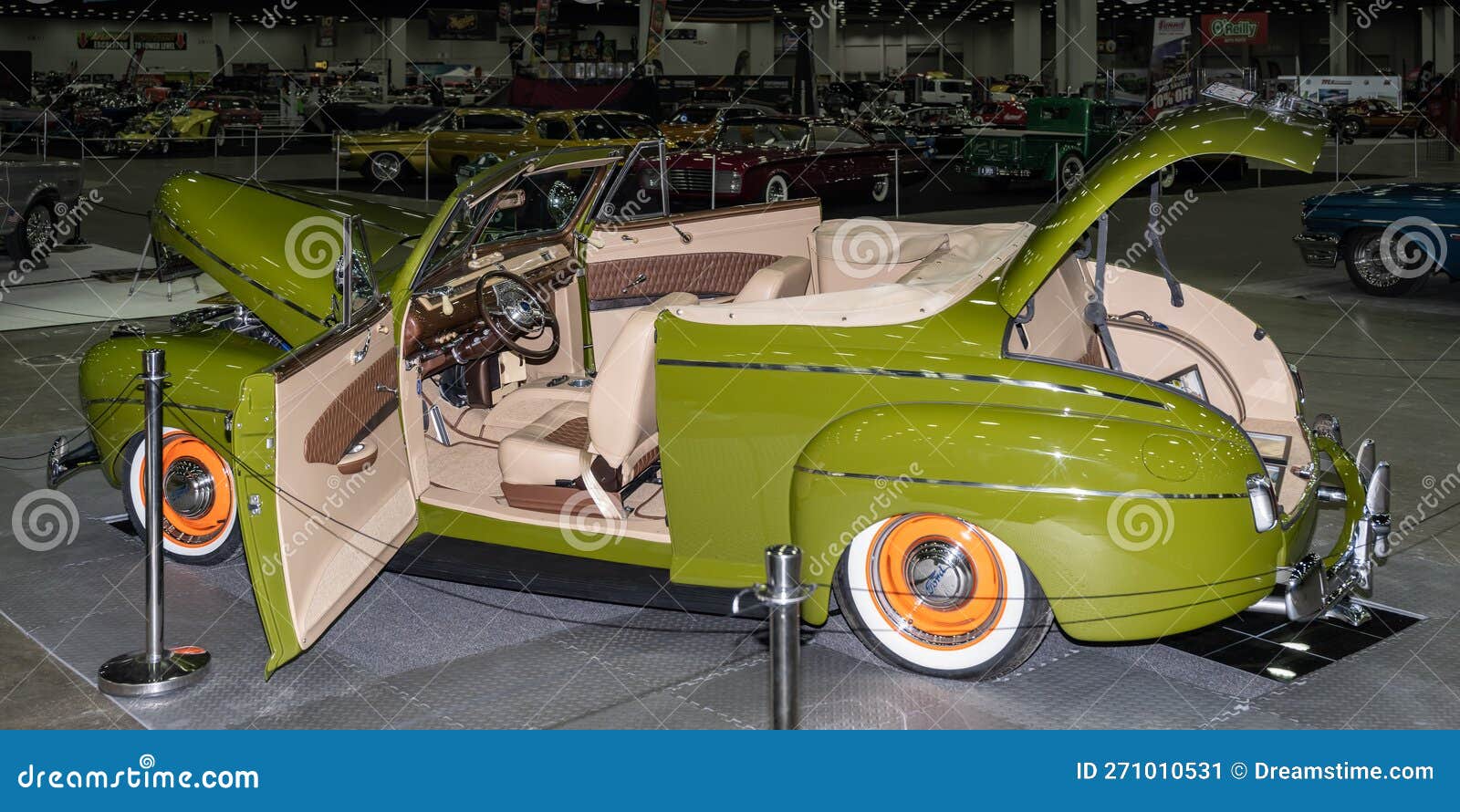 1941 Ford Half Ton Pickup Truck With Camper Editorial Photo 1941-ford-half-ton-pickup-truck-with-camper-editorial-photo