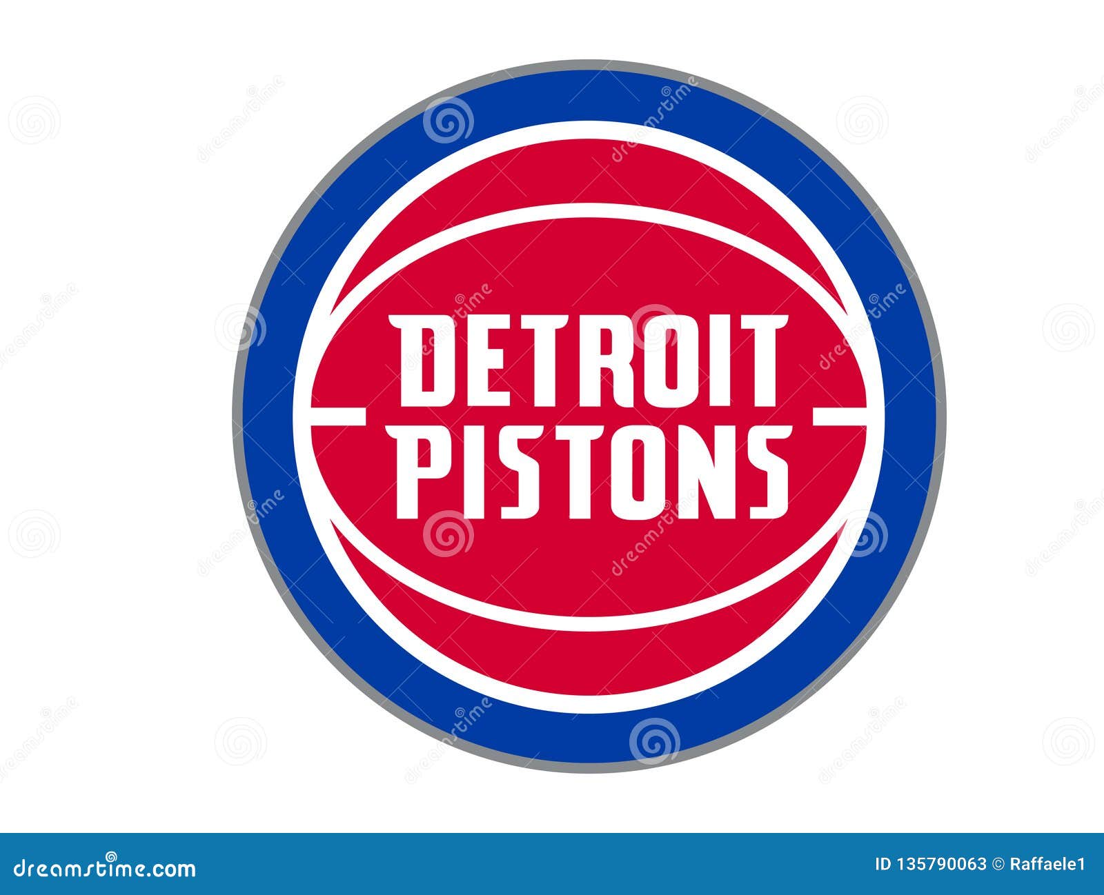 Detroit Pistons Logo Stock Illustrations – 55 Detroit Pistons Logo