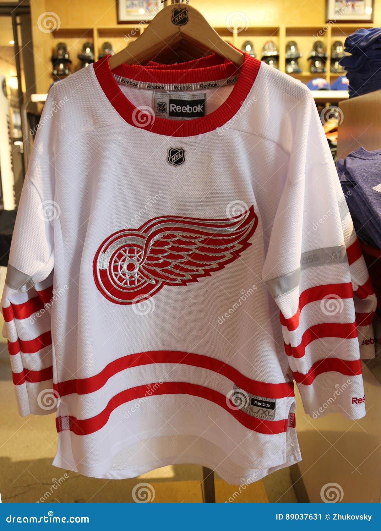 The retail design at the Detroit Pistons & Detroit Red Wings Team