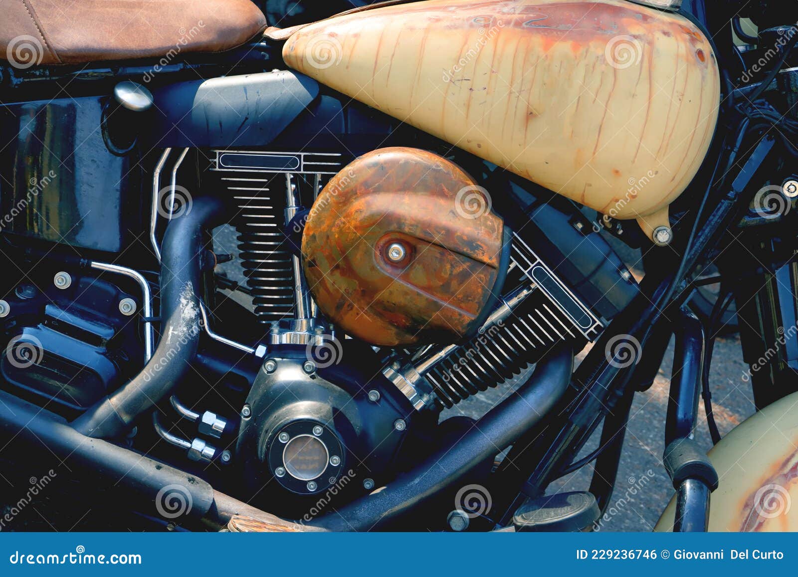 motore di motocicletta