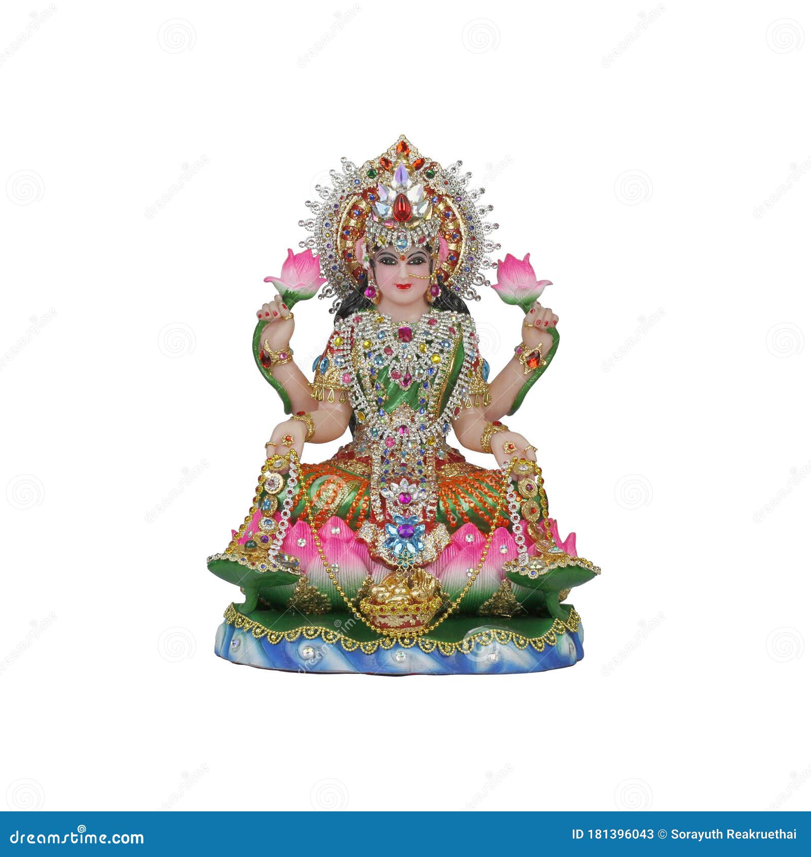 Deusa Hindu Lakshmi Num Fundo Branco Imagem de Stock - Imagem de hindu,  escultura: 181396043, image size:1600x1690