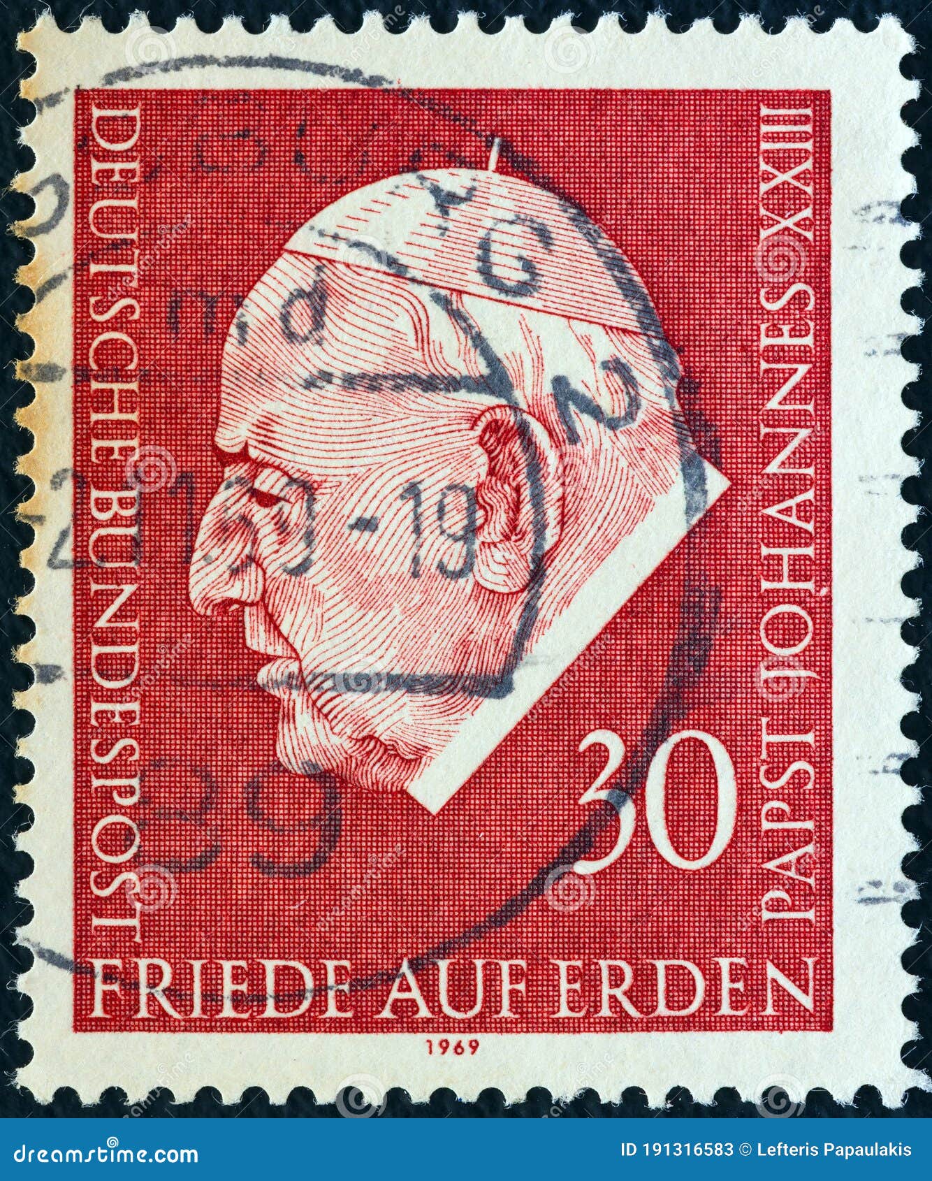 Deutschland Ca. 1969 : Ein Kennzeichen, Der In Deutschland- Von Der
