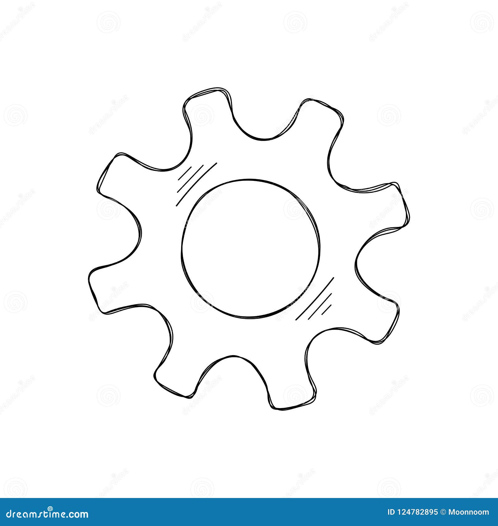 gears icon sticker sketch hand drawn doodle style minimalism monochrome  mechanism machine technique engineering 4933637 Vector Art at Vecteezy