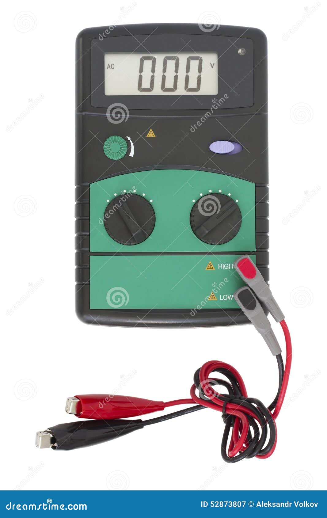 Device for Measurement of High Voltage Stock Image Image of equipment