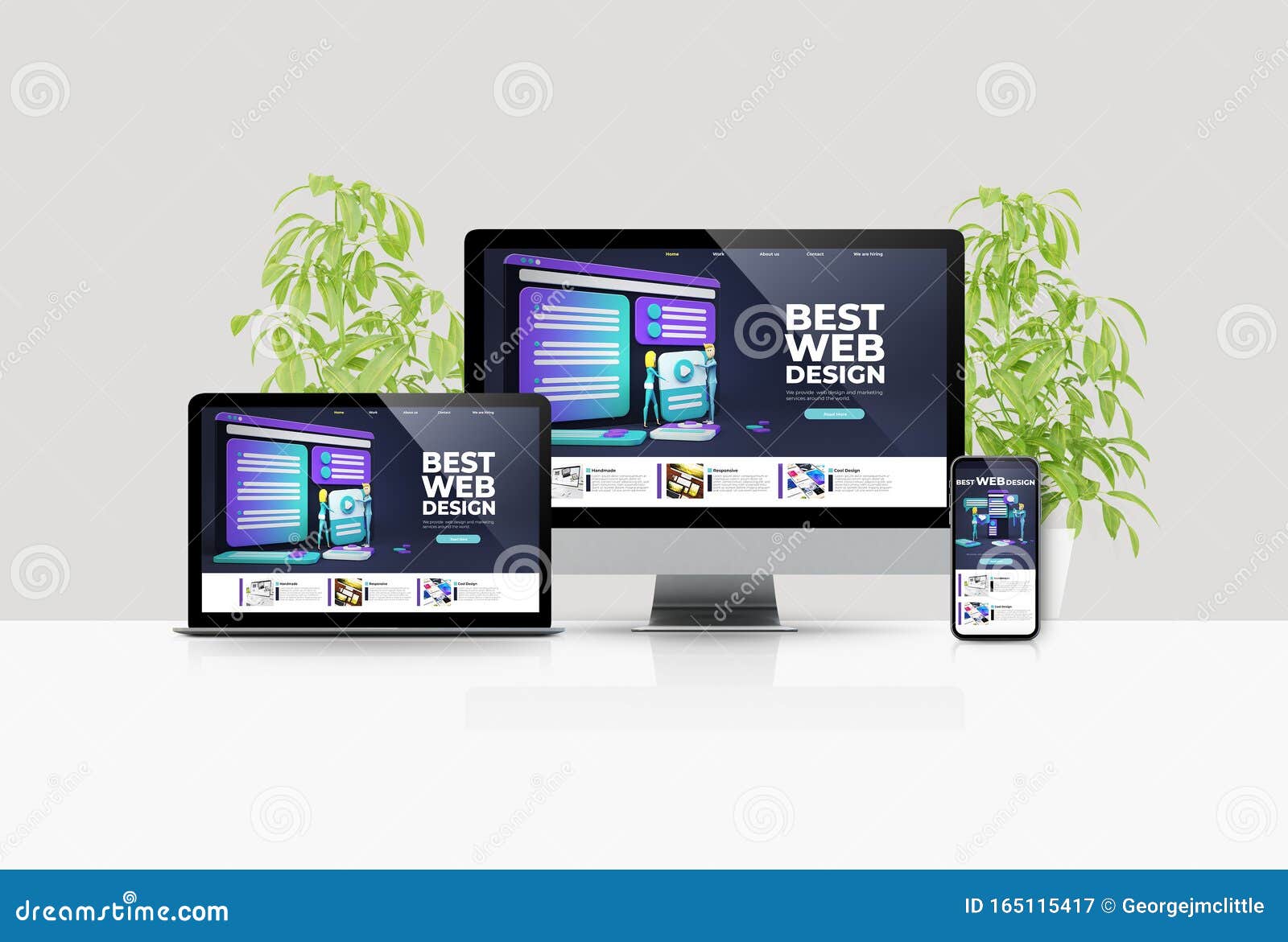 devices mock up scene best web 